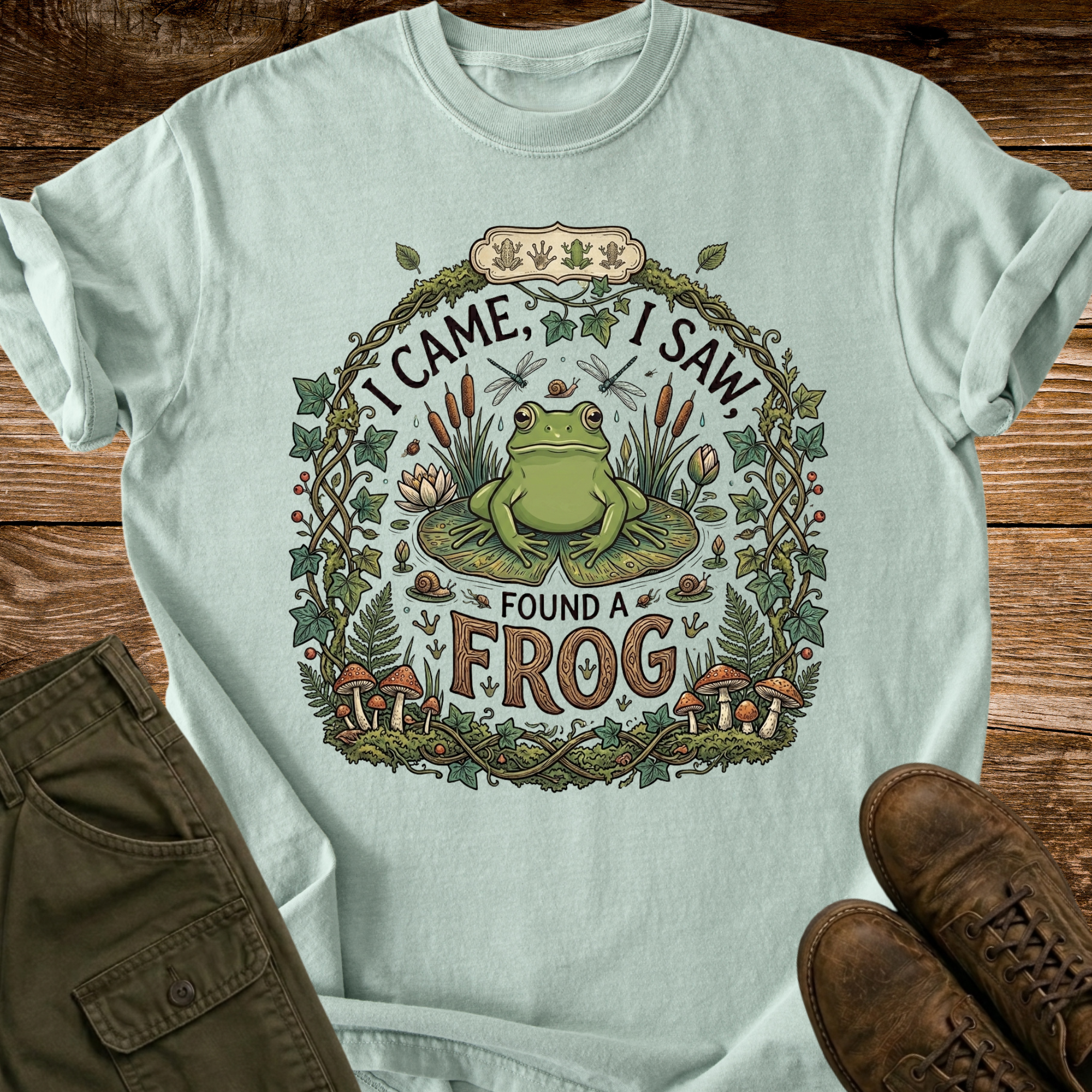 Found a Frog T-Shirt