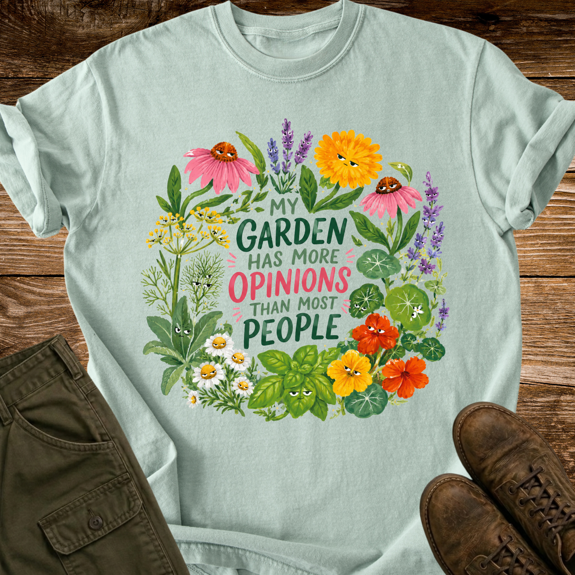 Opinionated Garden T-shirt