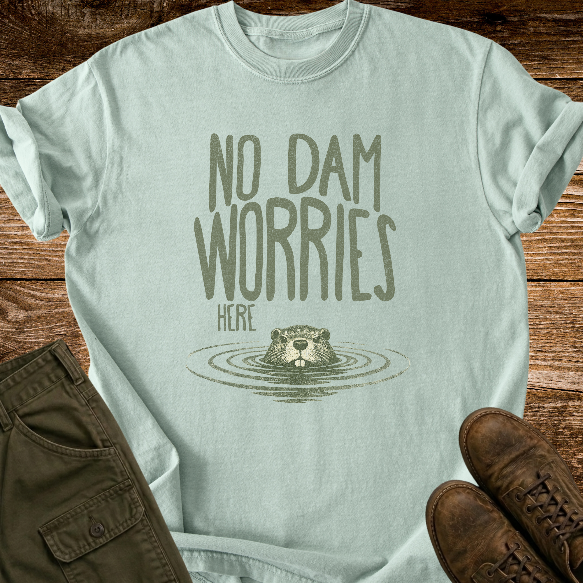 No Dam Worries T-shirt