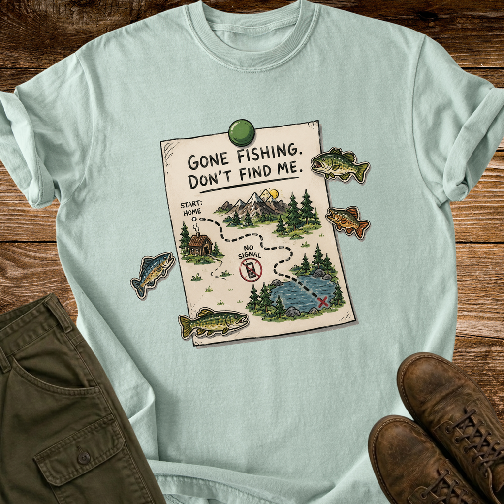 Gone Fishing T-shirt