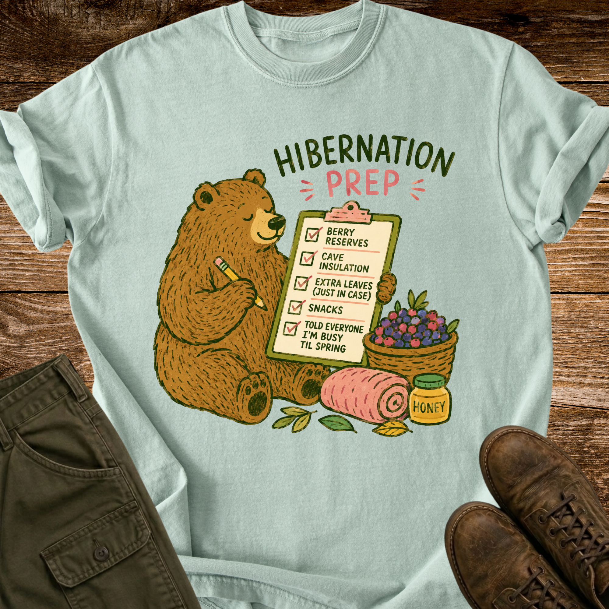 Hibernation Prep T-shirt