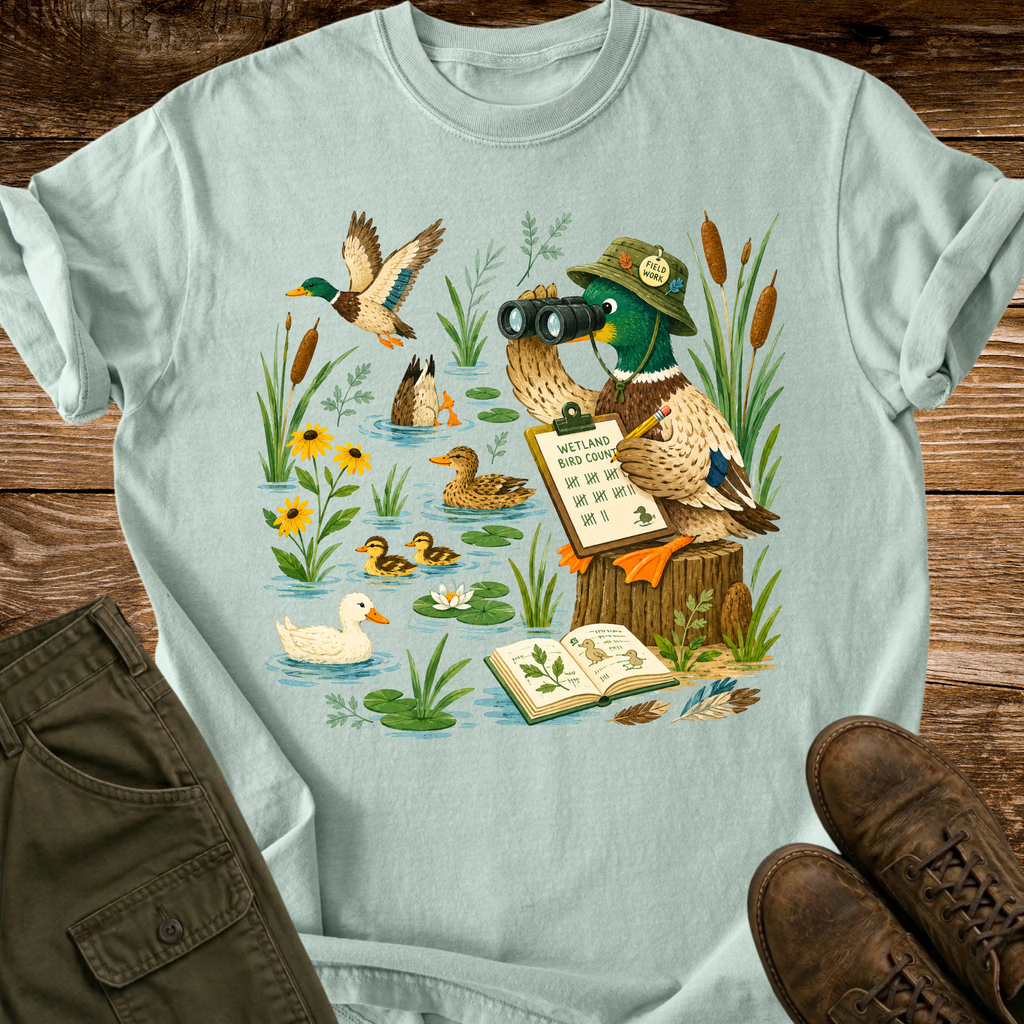 Wetland Bird Count T-shirt