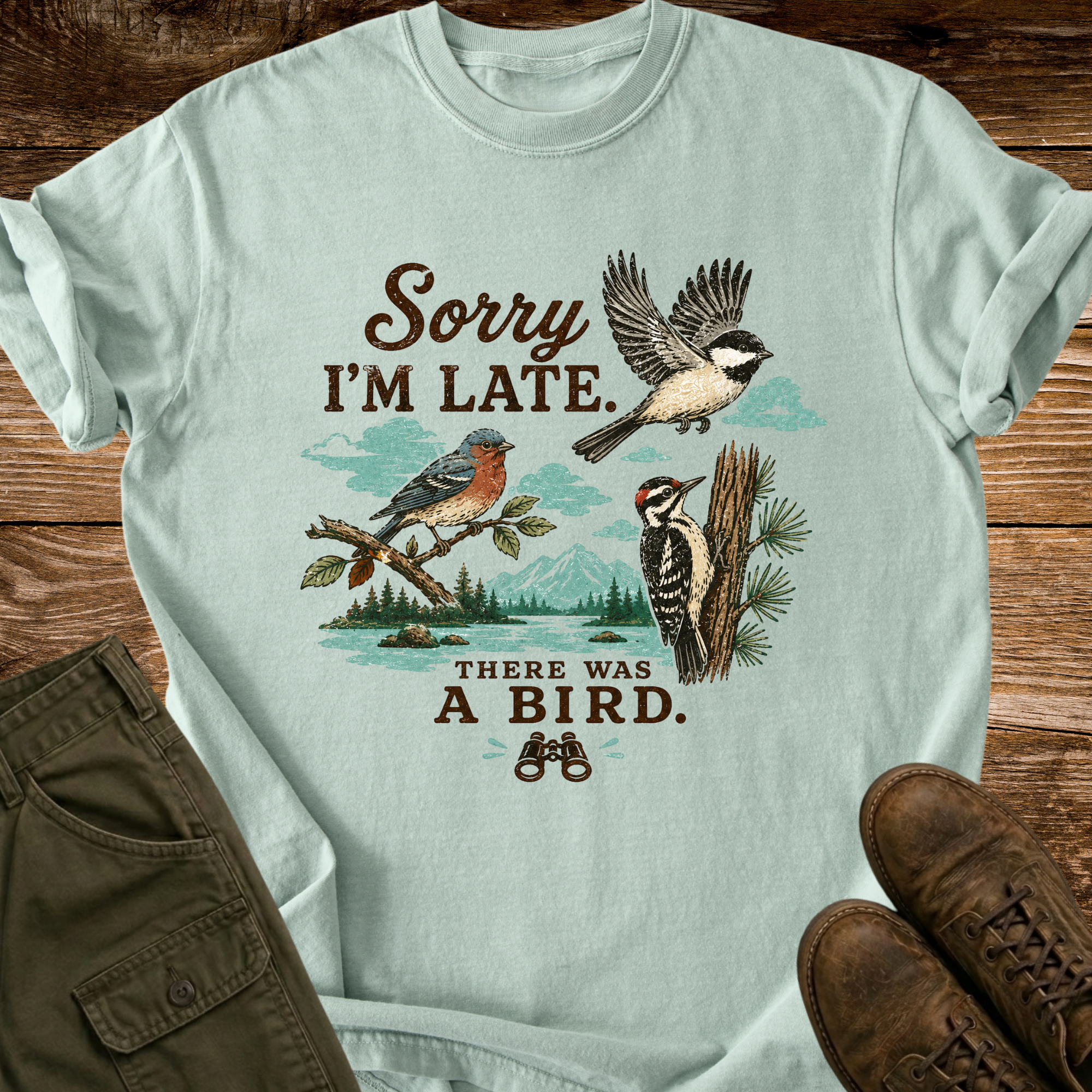 There Was A Bird T-Shirt