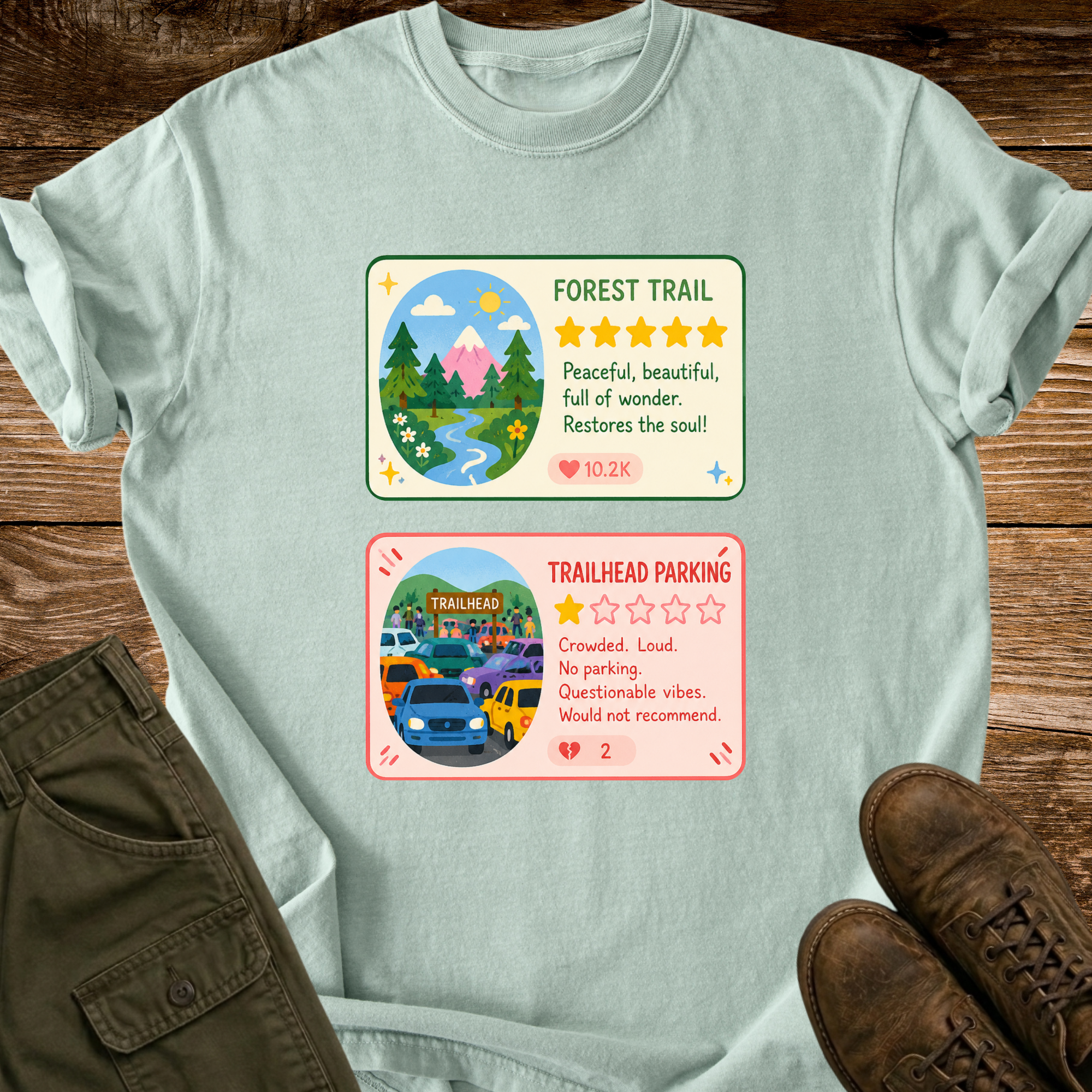 Trail Reviews T-shirt