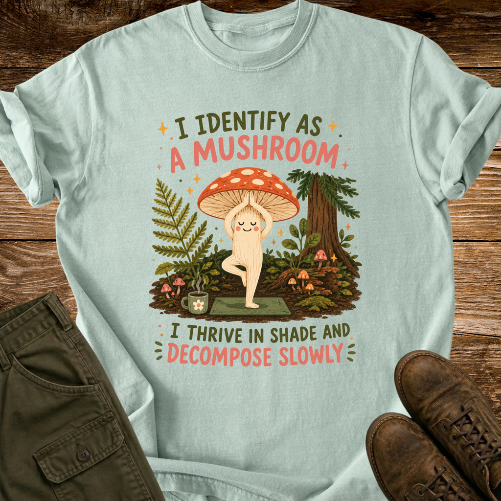 Identify as a Mushroom T-shirt