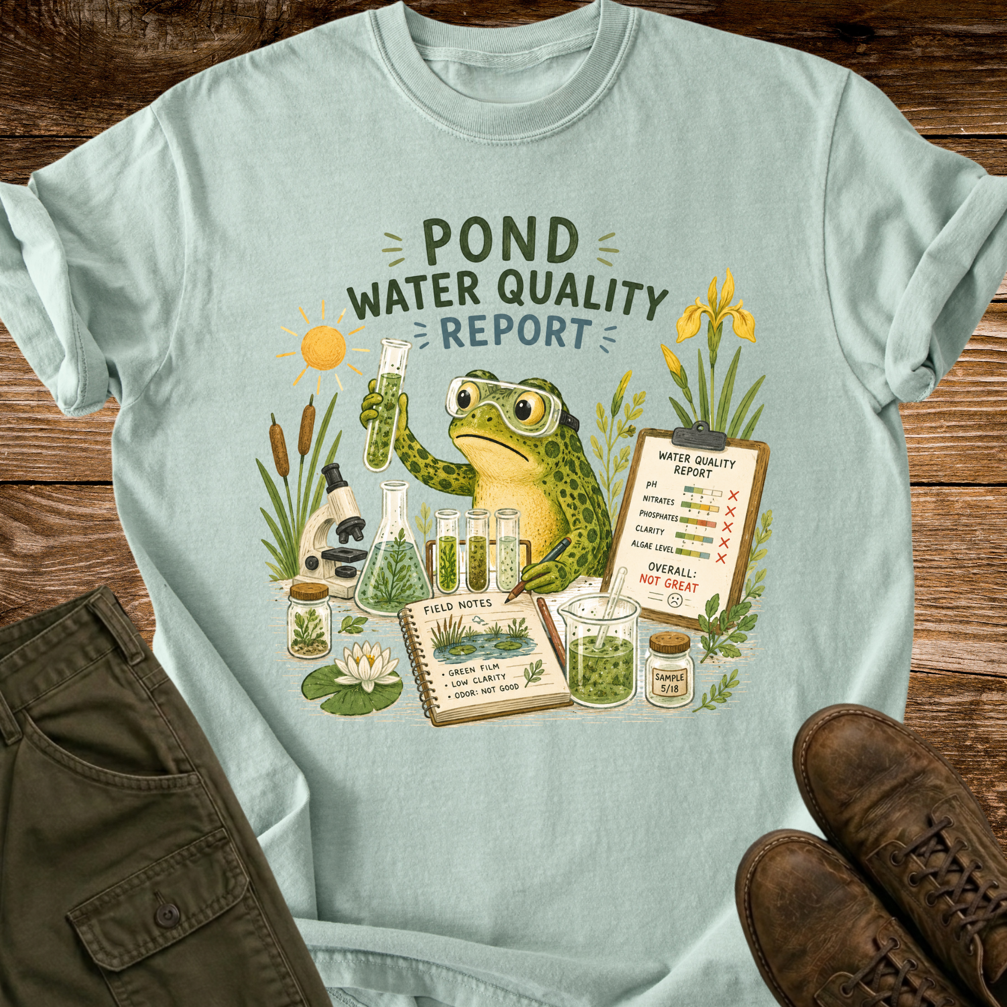 Pond Quality Report T-Shirt