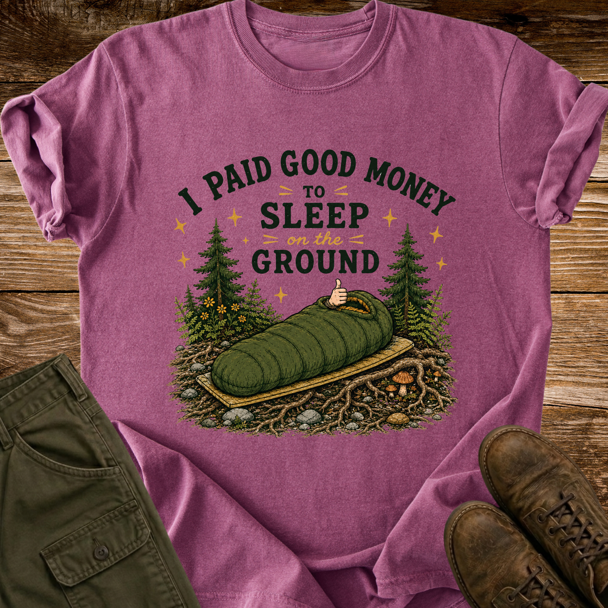 Sleep on the Ground T-shirt