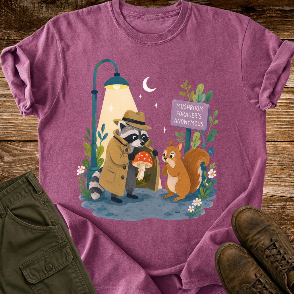 Mushroom Foragers Anonymous T-shirt