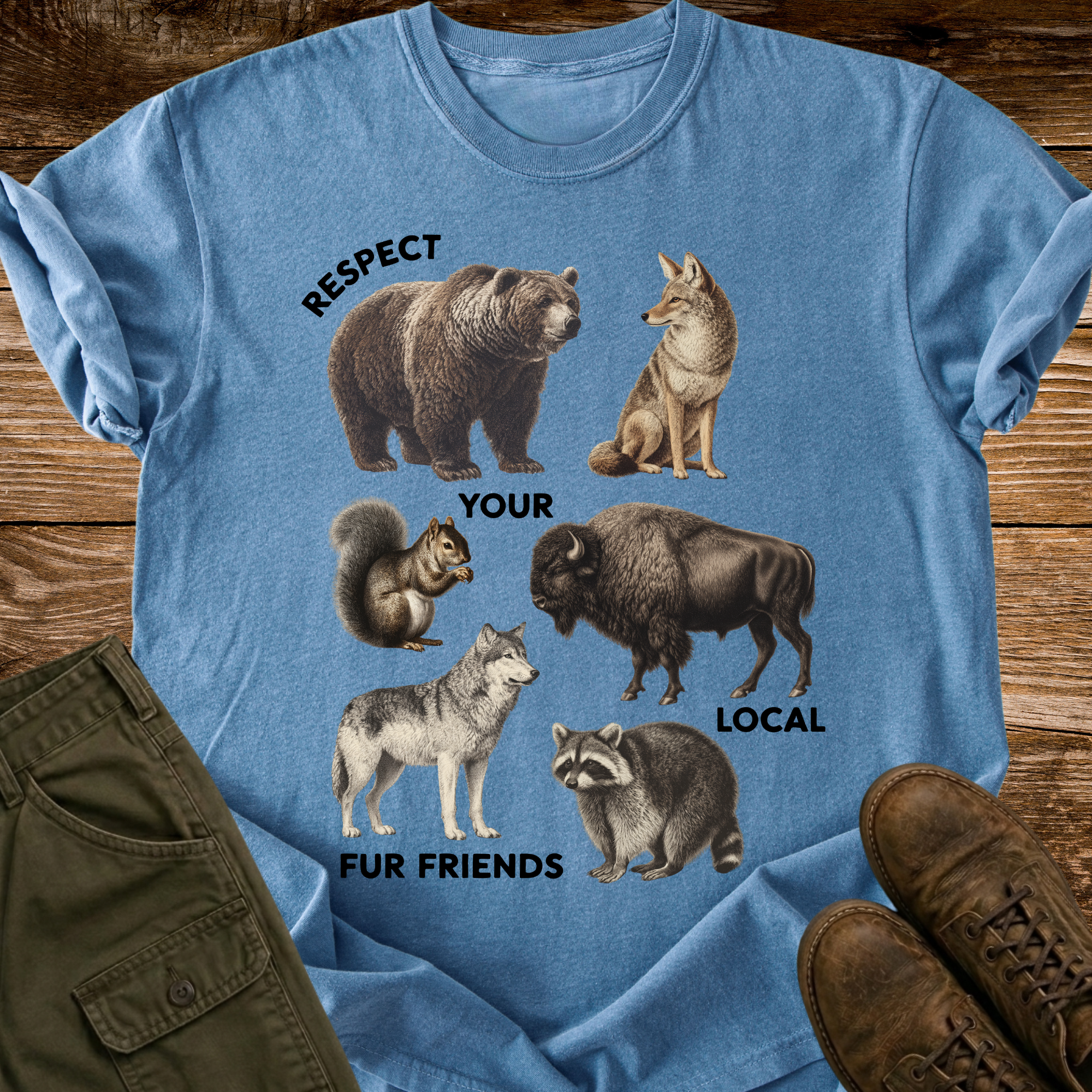 Respect The Fur Friends T-shirt