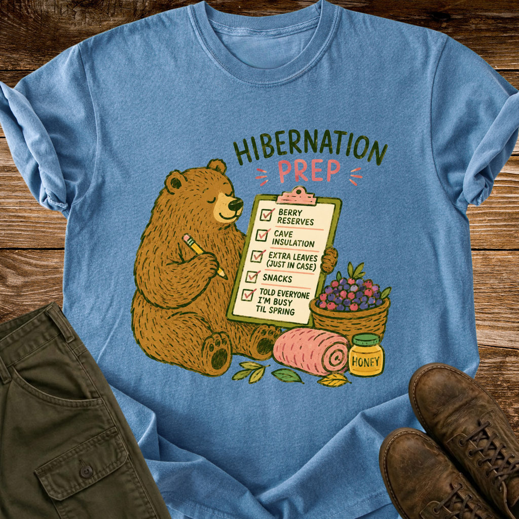 Hibernation Prep T-shirt