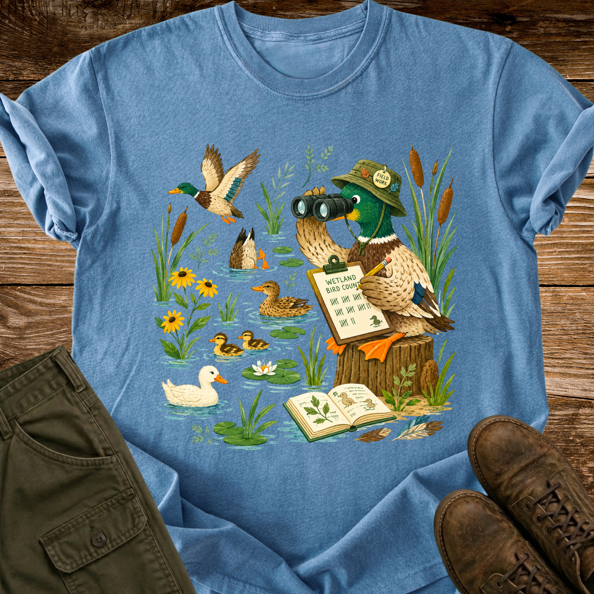 Wetland Bird Count T-shirt