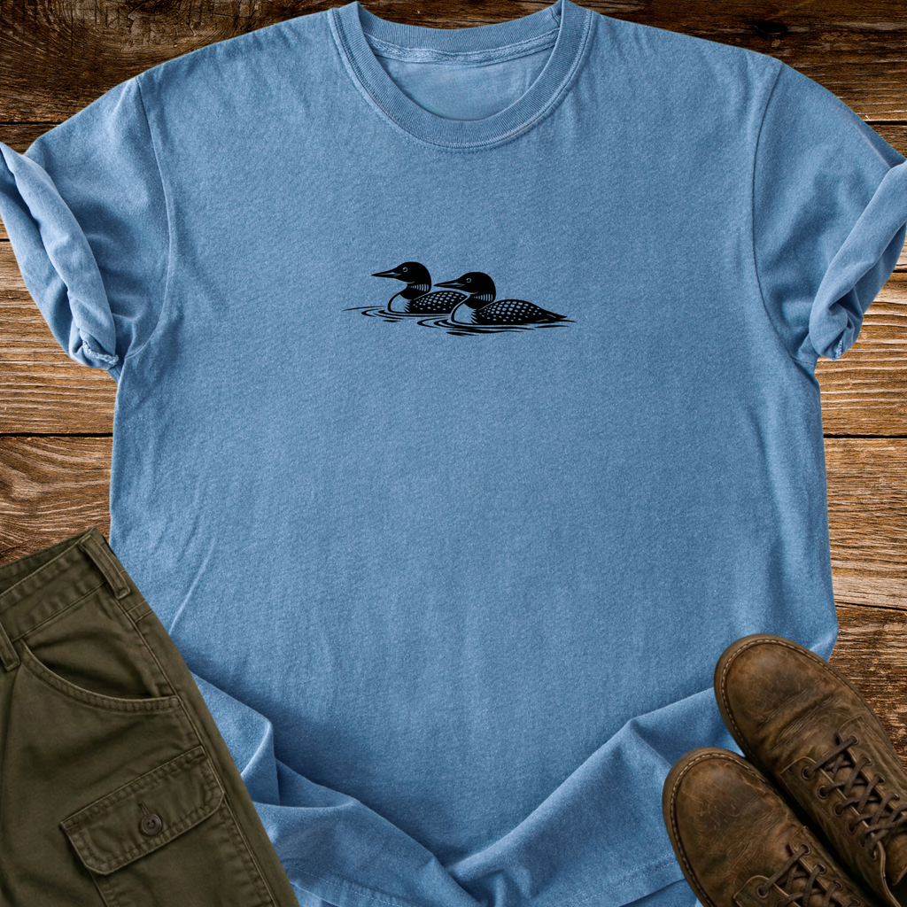 Simple Loon Duo T-shirt