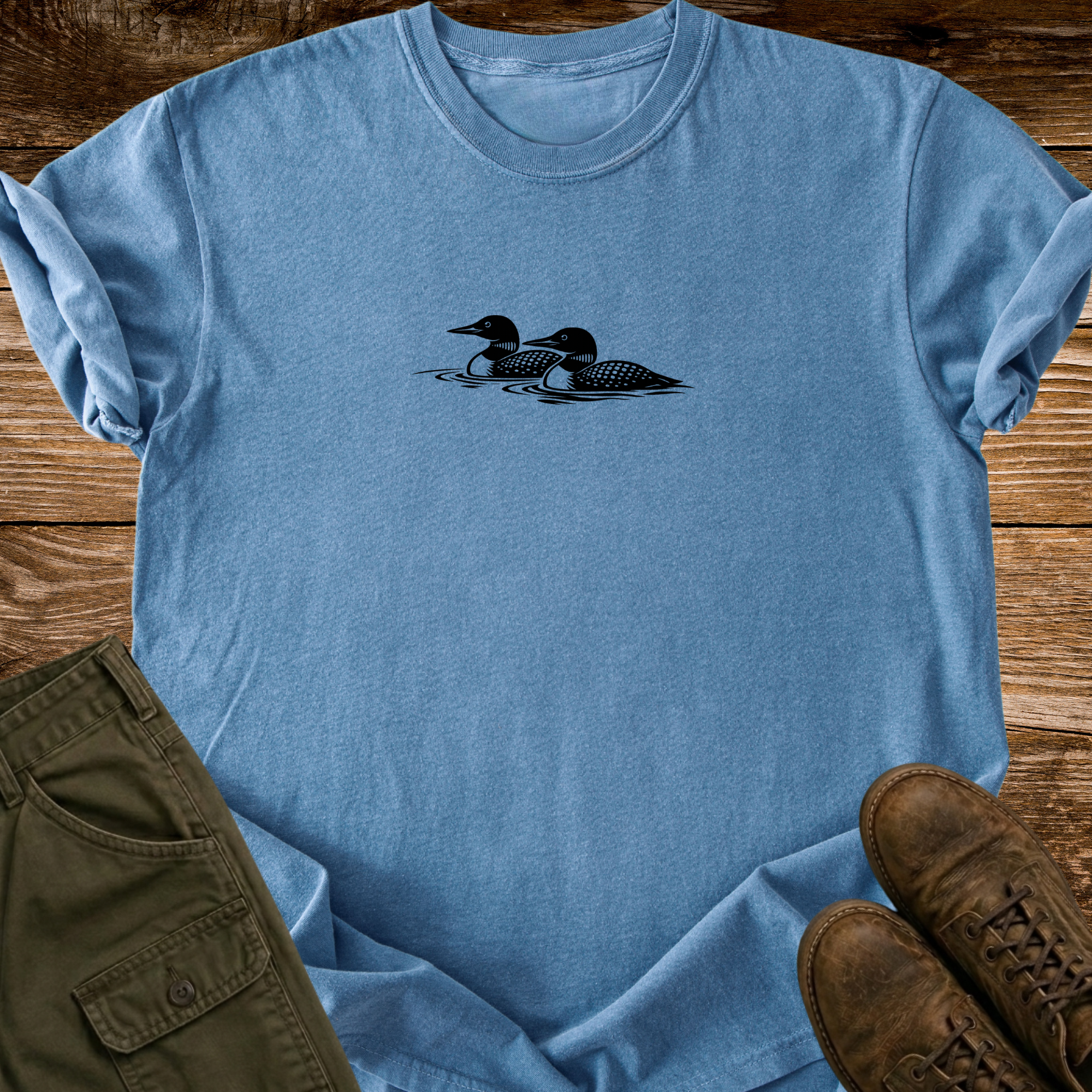 Simple Loon Duo T-shirt