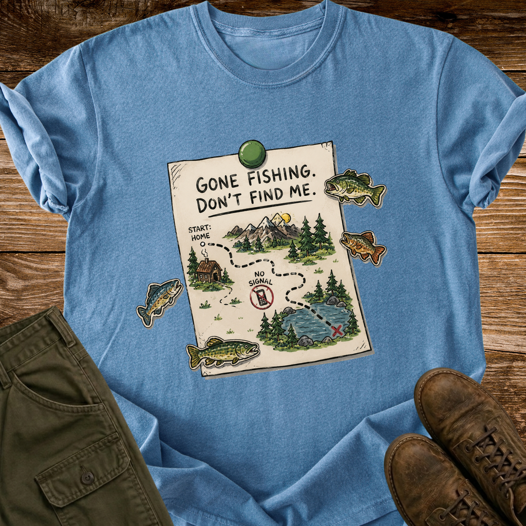 Gone Fishing T-shirt