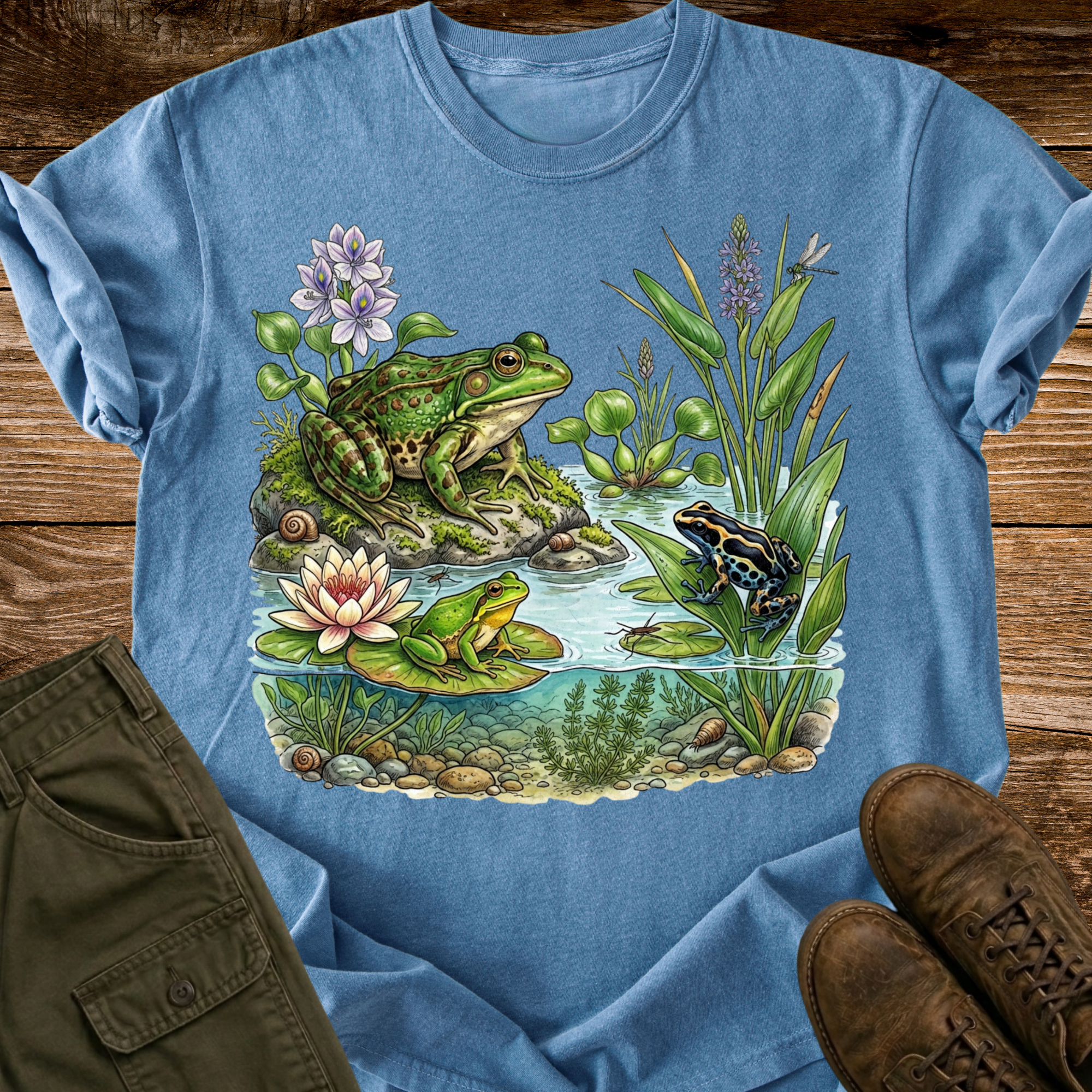 Frog Pond Distressed T-shirt