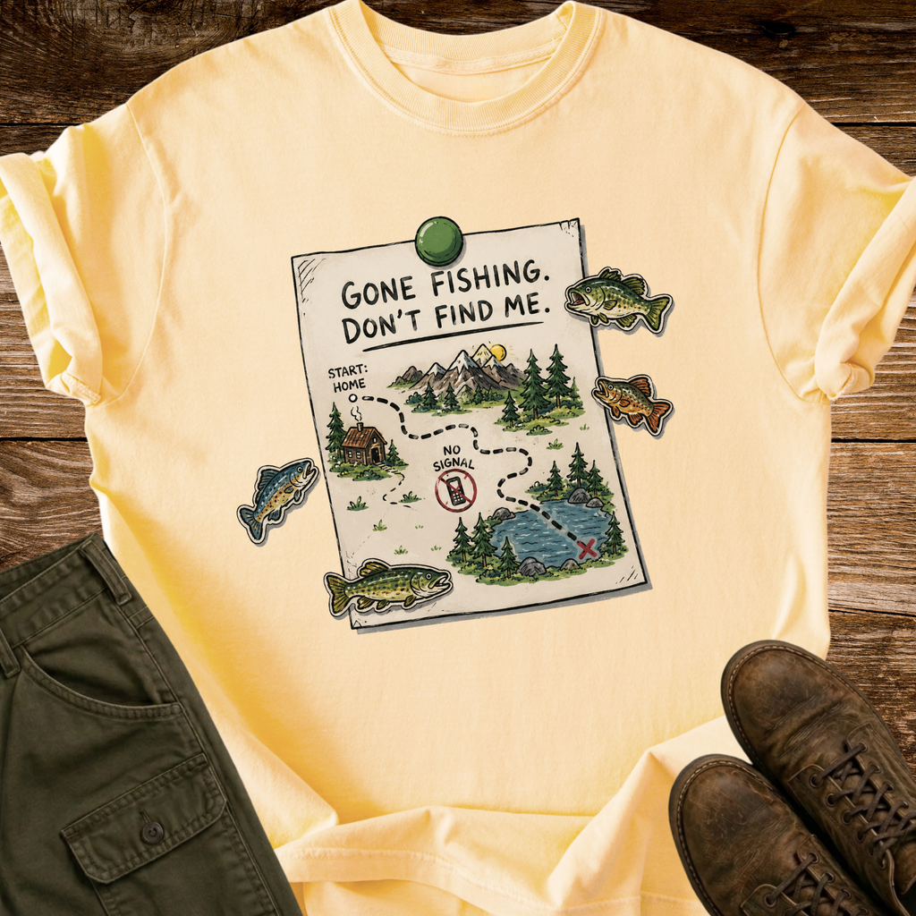 Gone Fishing T-shirt