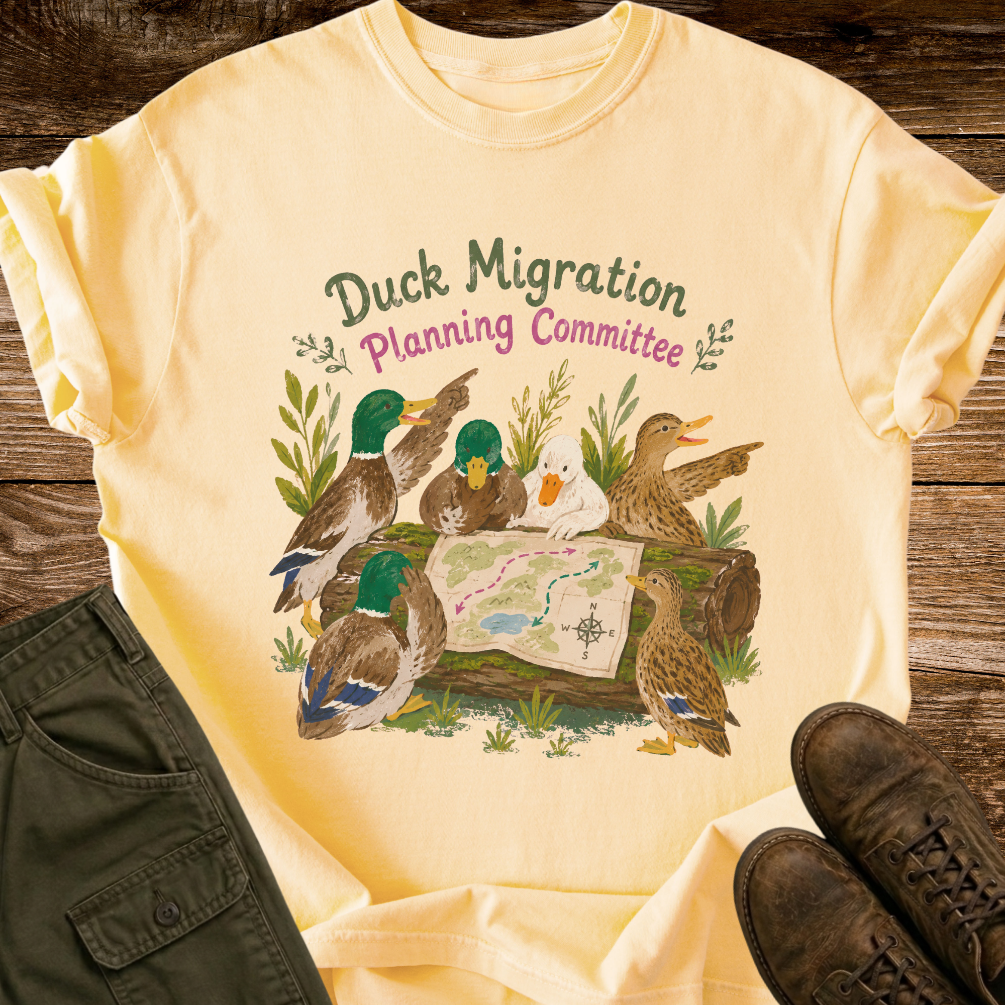 Duck Migration T-shirt
