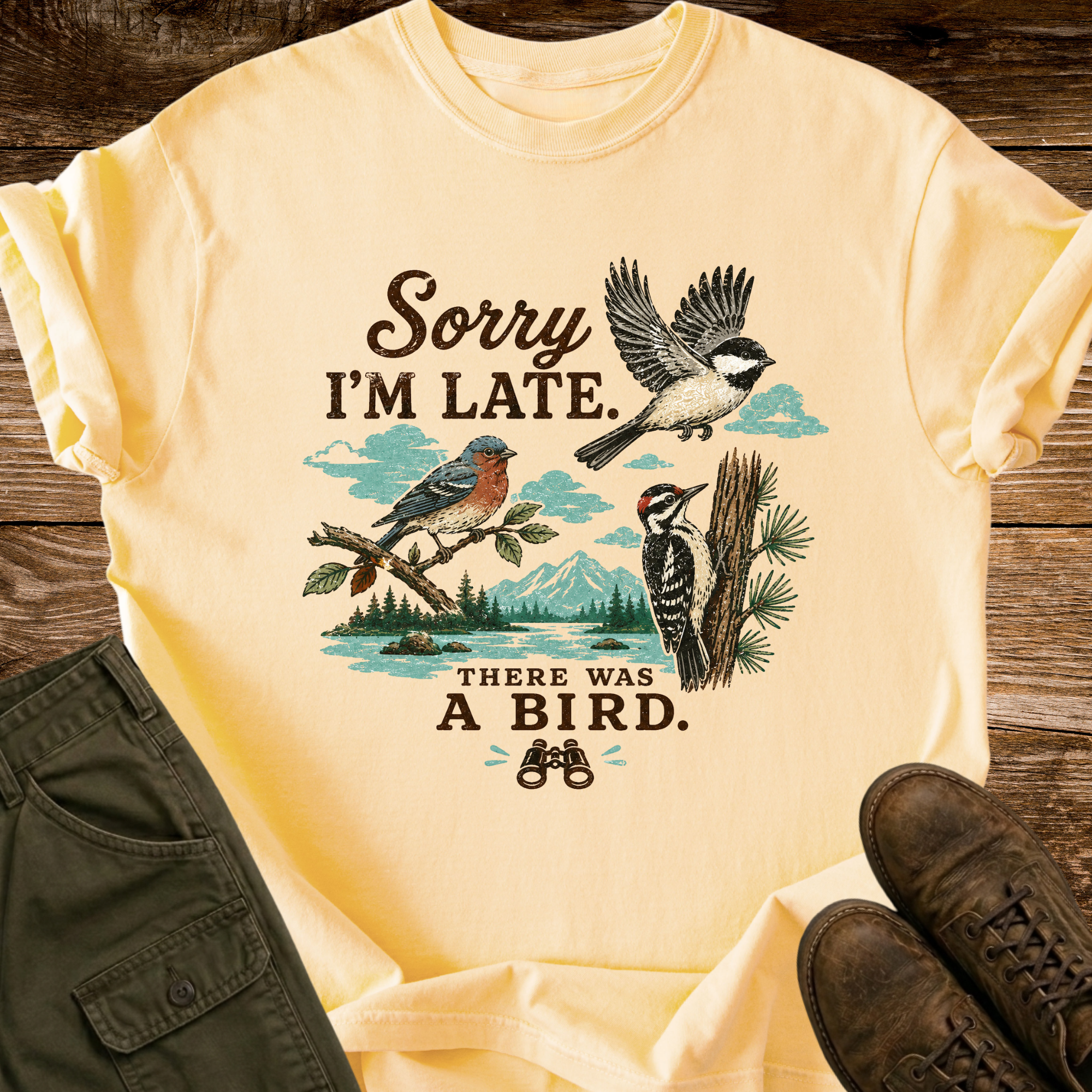 There Was A Bird T-Shirt