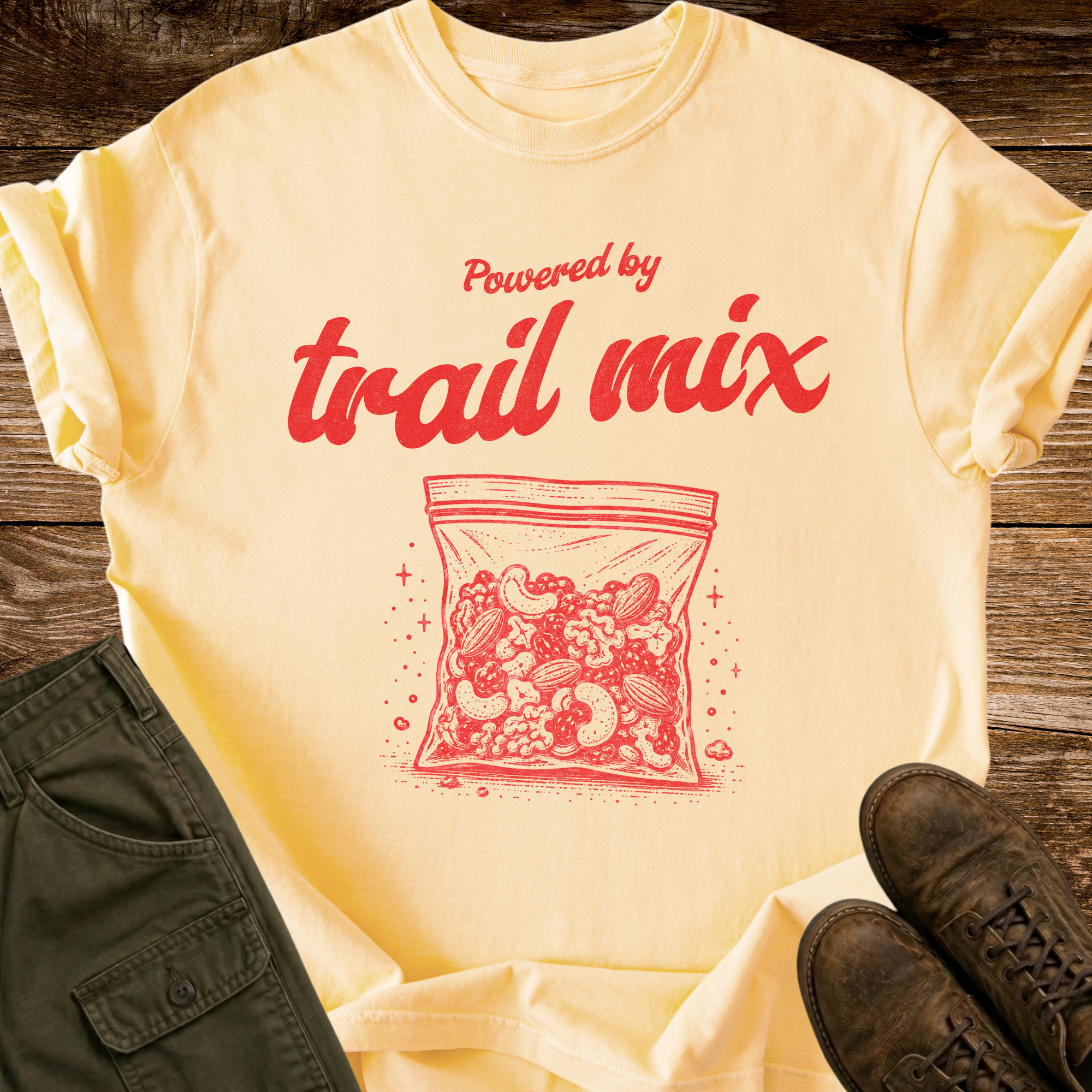 Powered by Trail Mix T-shirt
