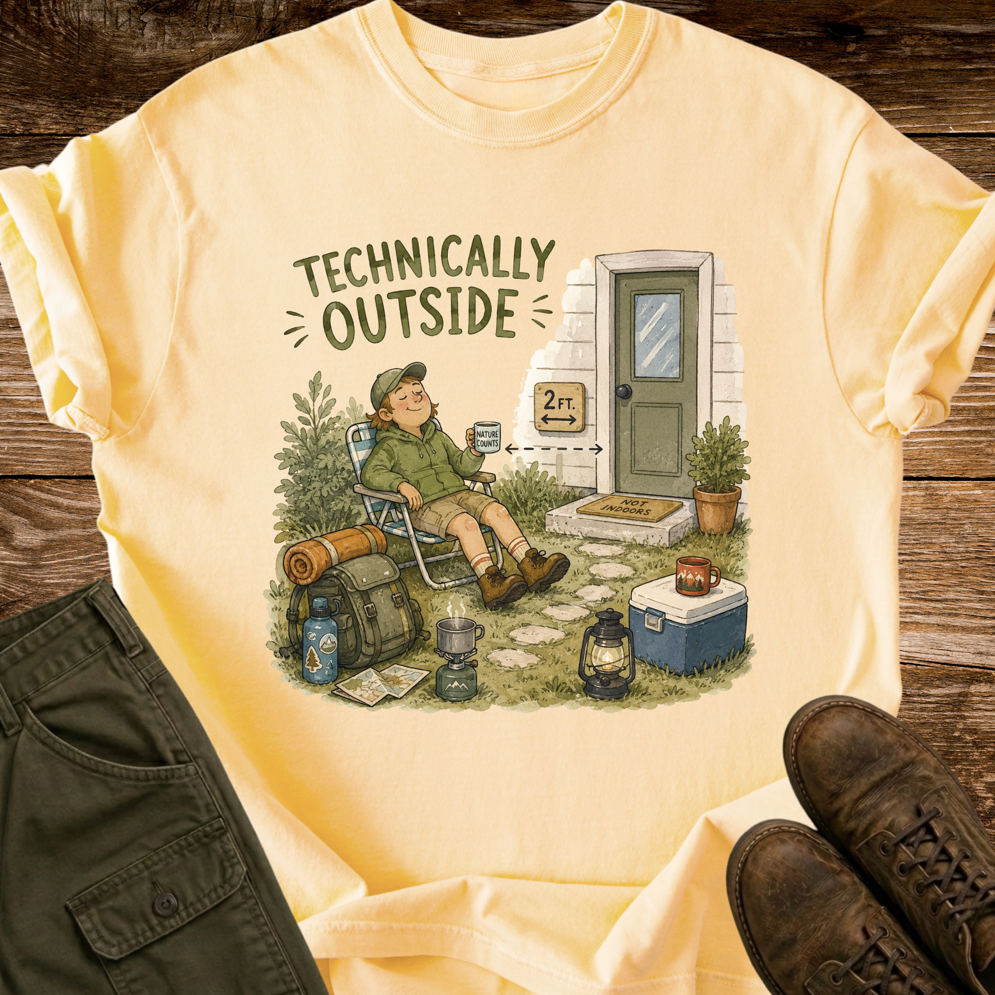 Technically Outside T-shirt