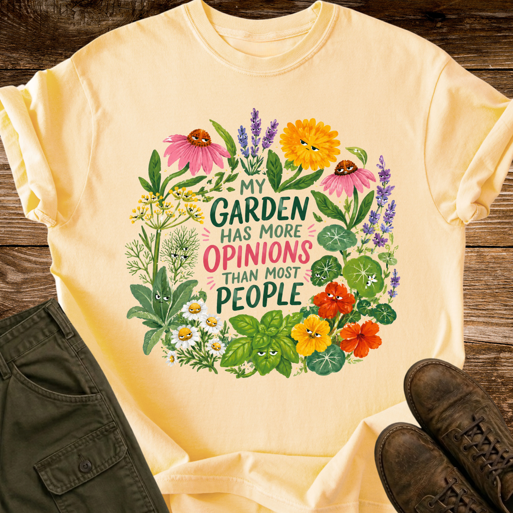 Opinionated Garden T-shirt