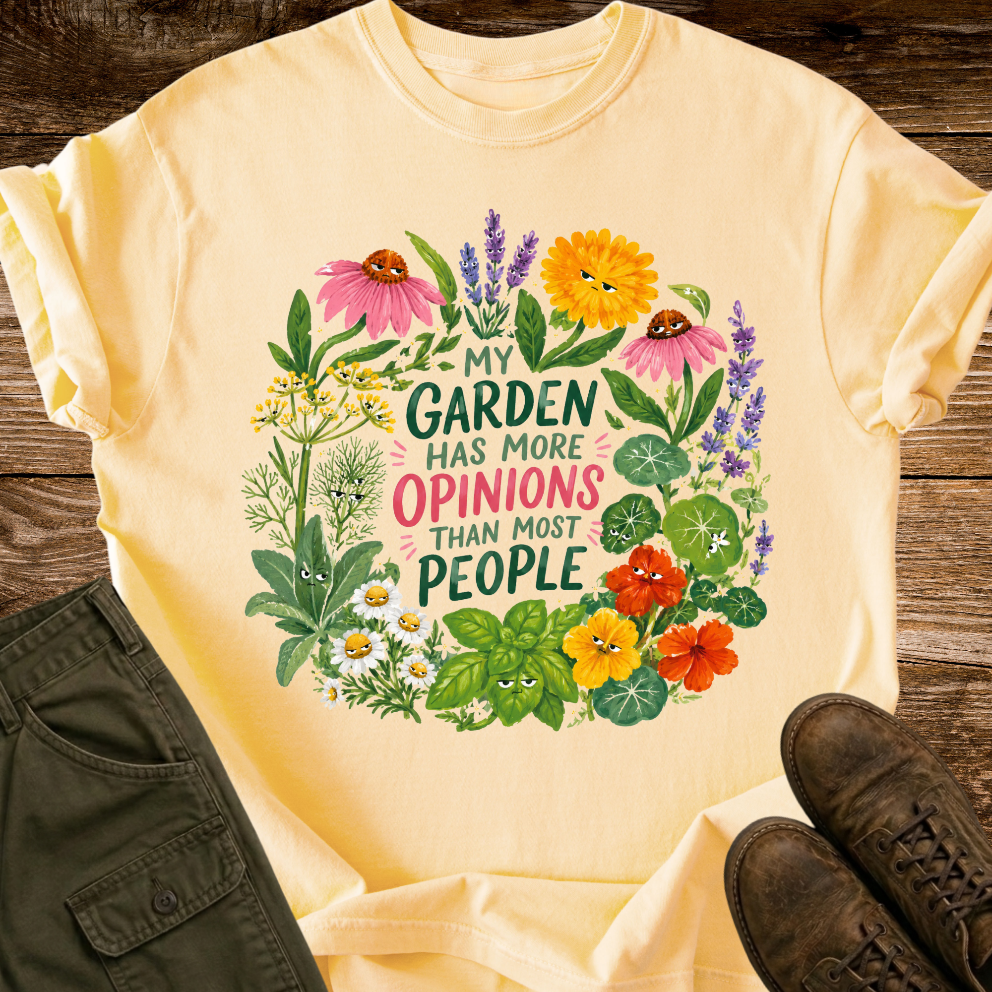 Opinionated Garden T-shirt