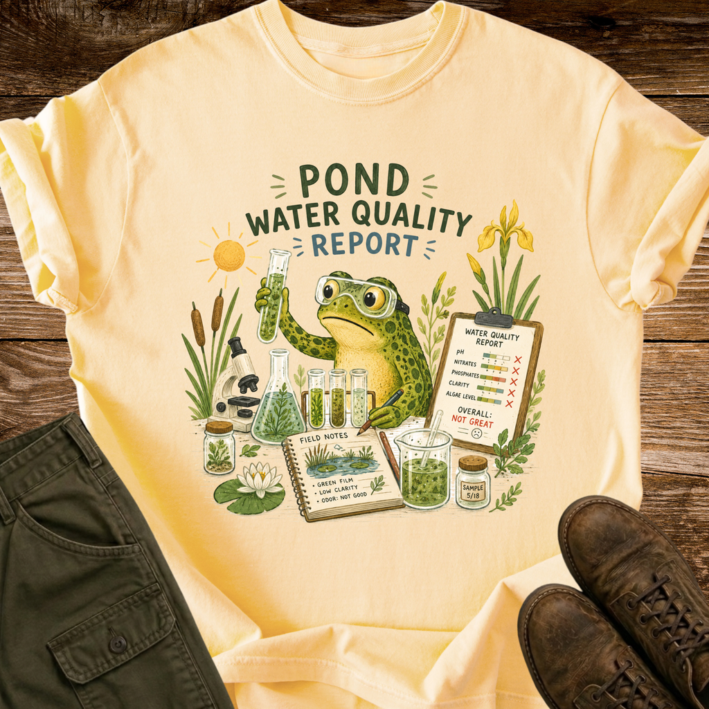 Pond Quality Report T-Shirt