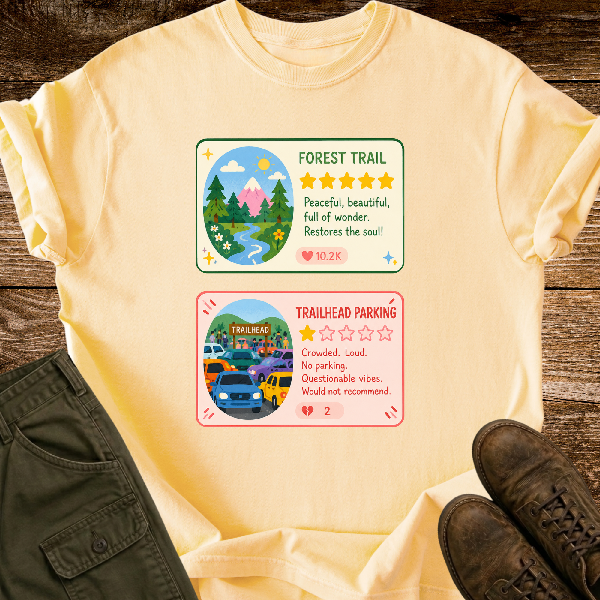 Trail Reviews T-shirt