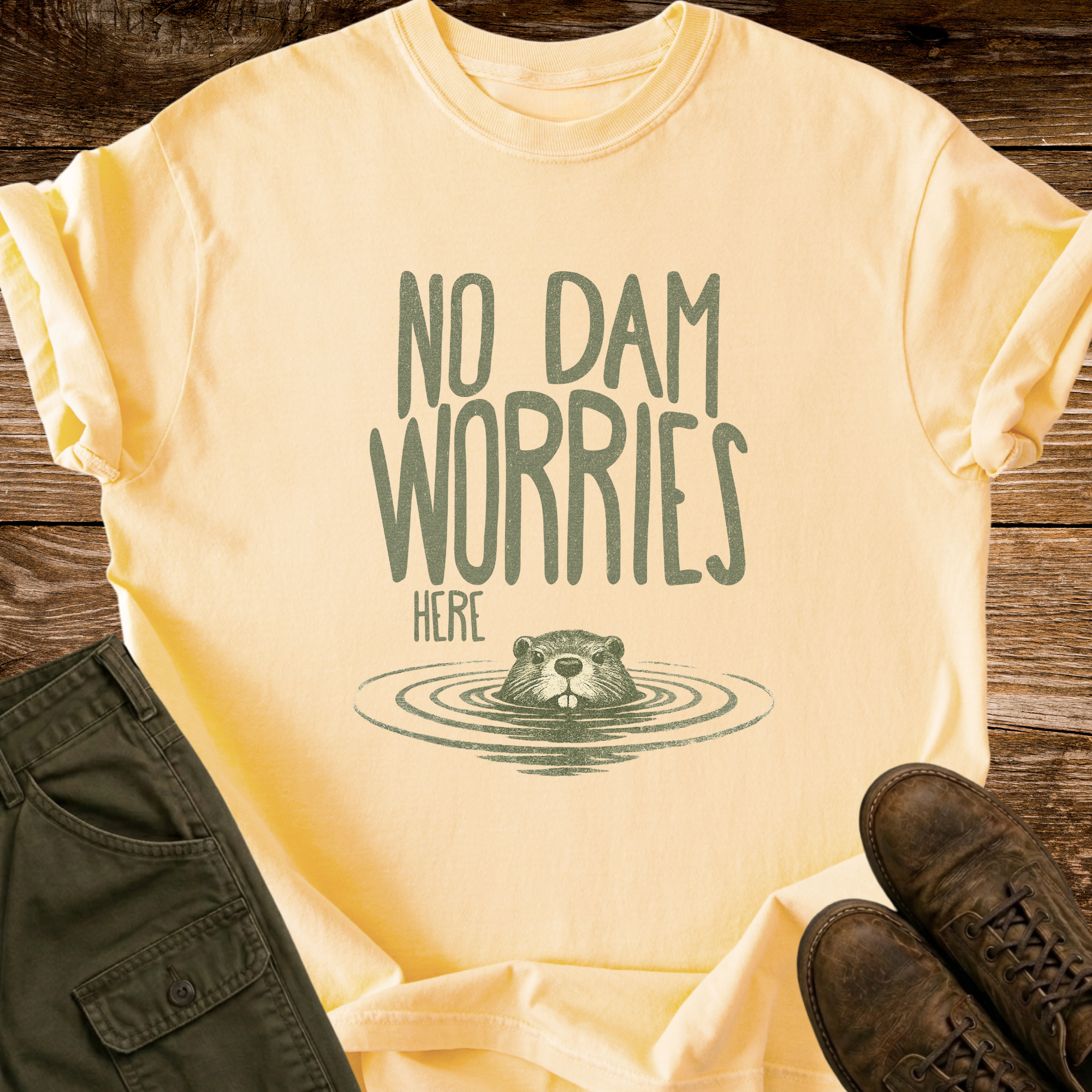 No Dam Worries T-shirt