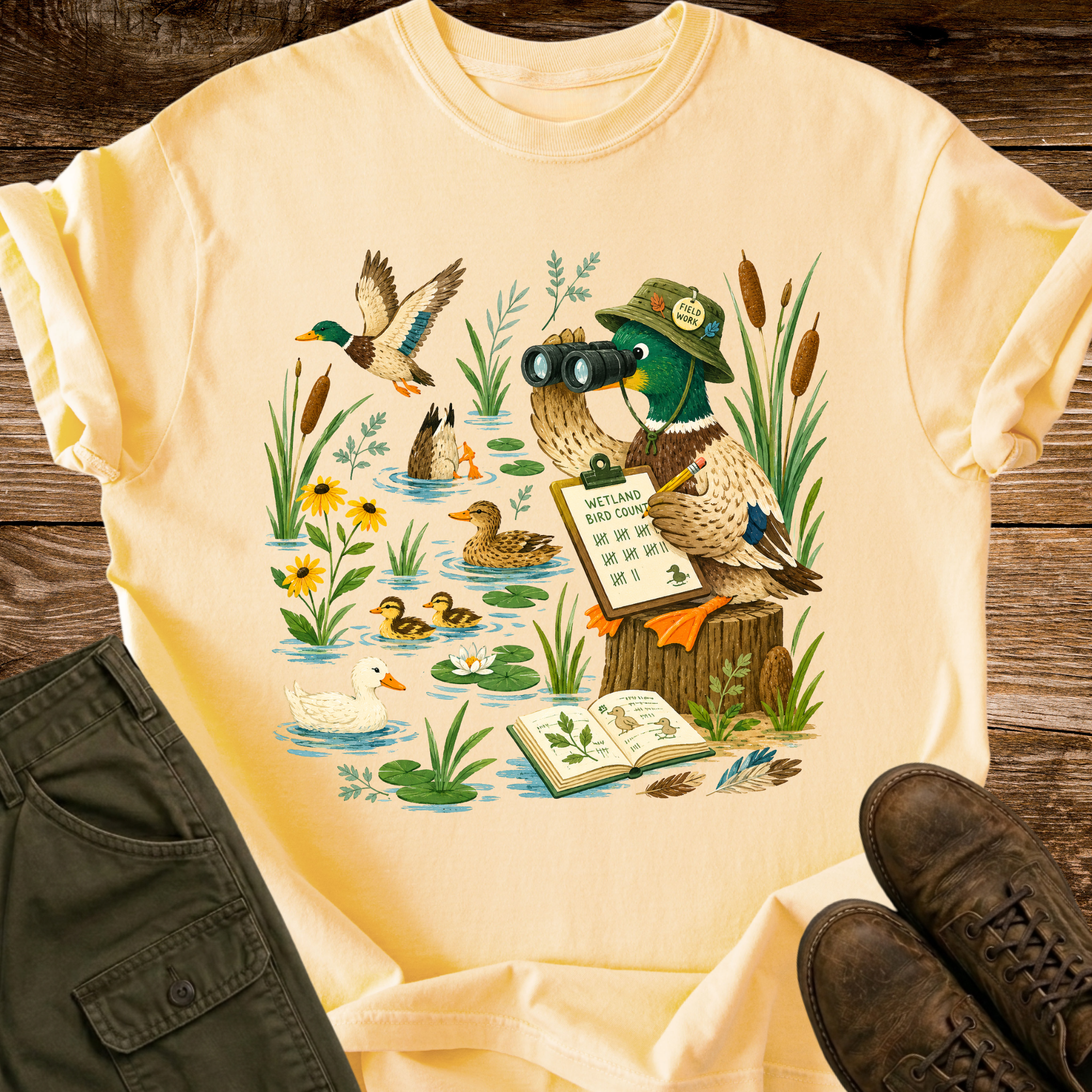 Wetland Bird Count T-shirt