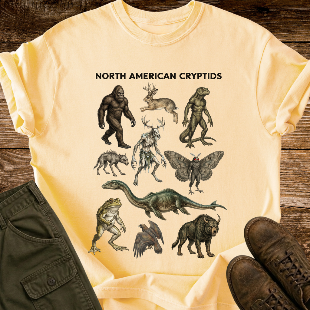 North American Cryptids T-Shirt