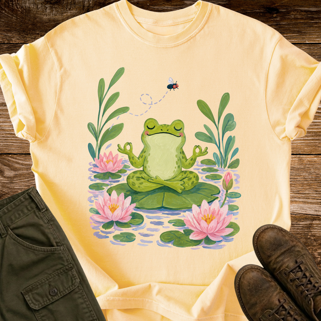 Meditating Frog T-shirt