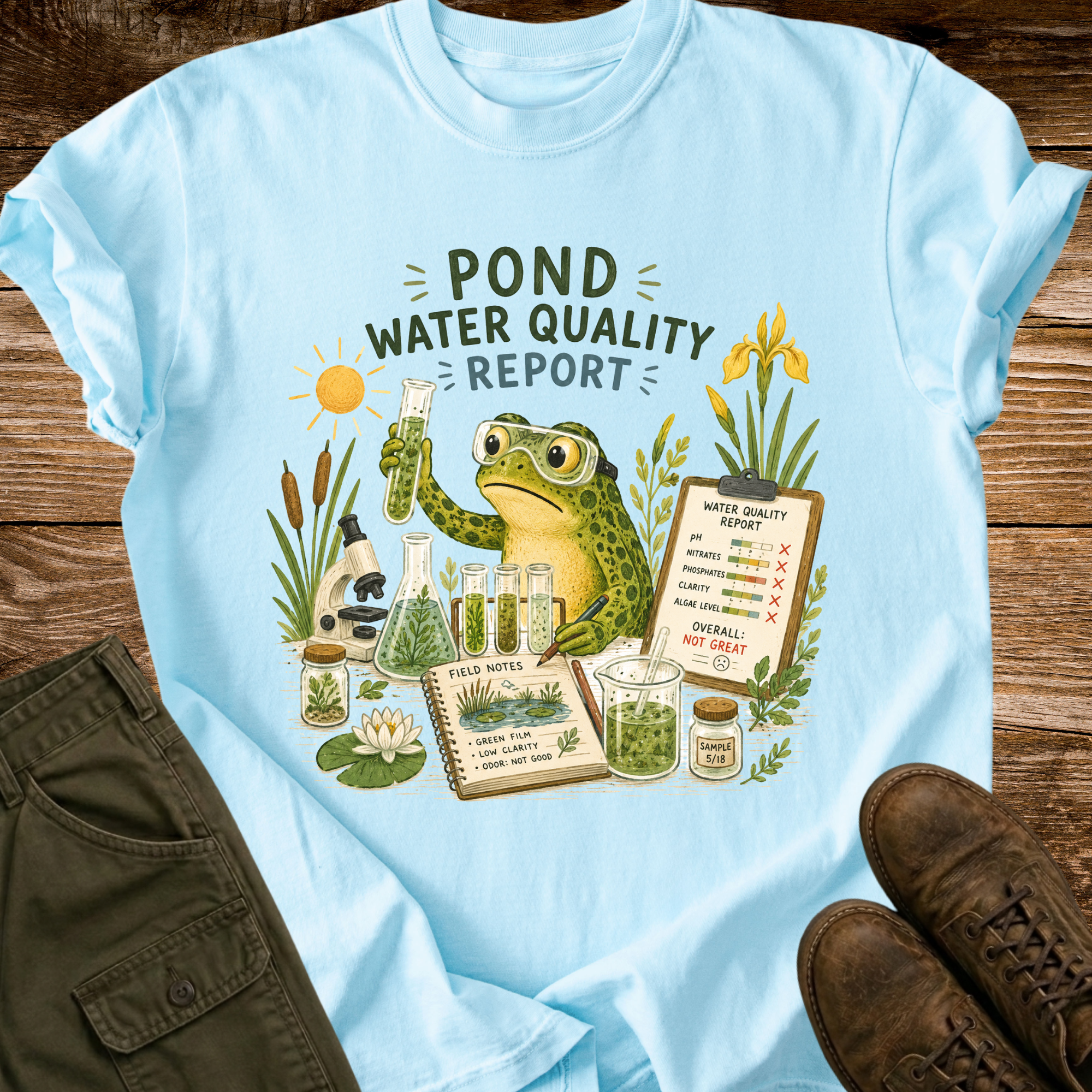 Pond Quality Report T-Shirt