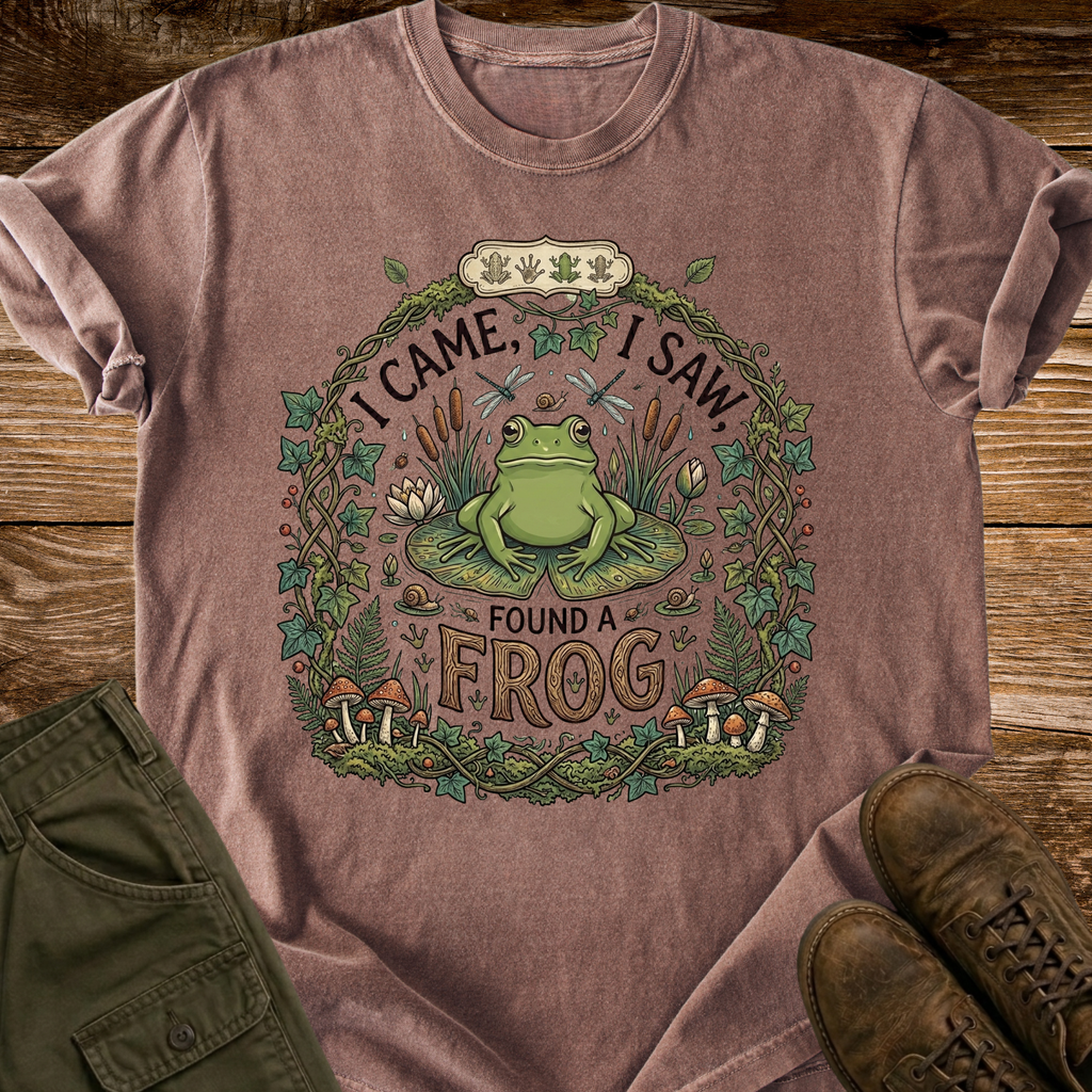 Found a Frog T-Shirt