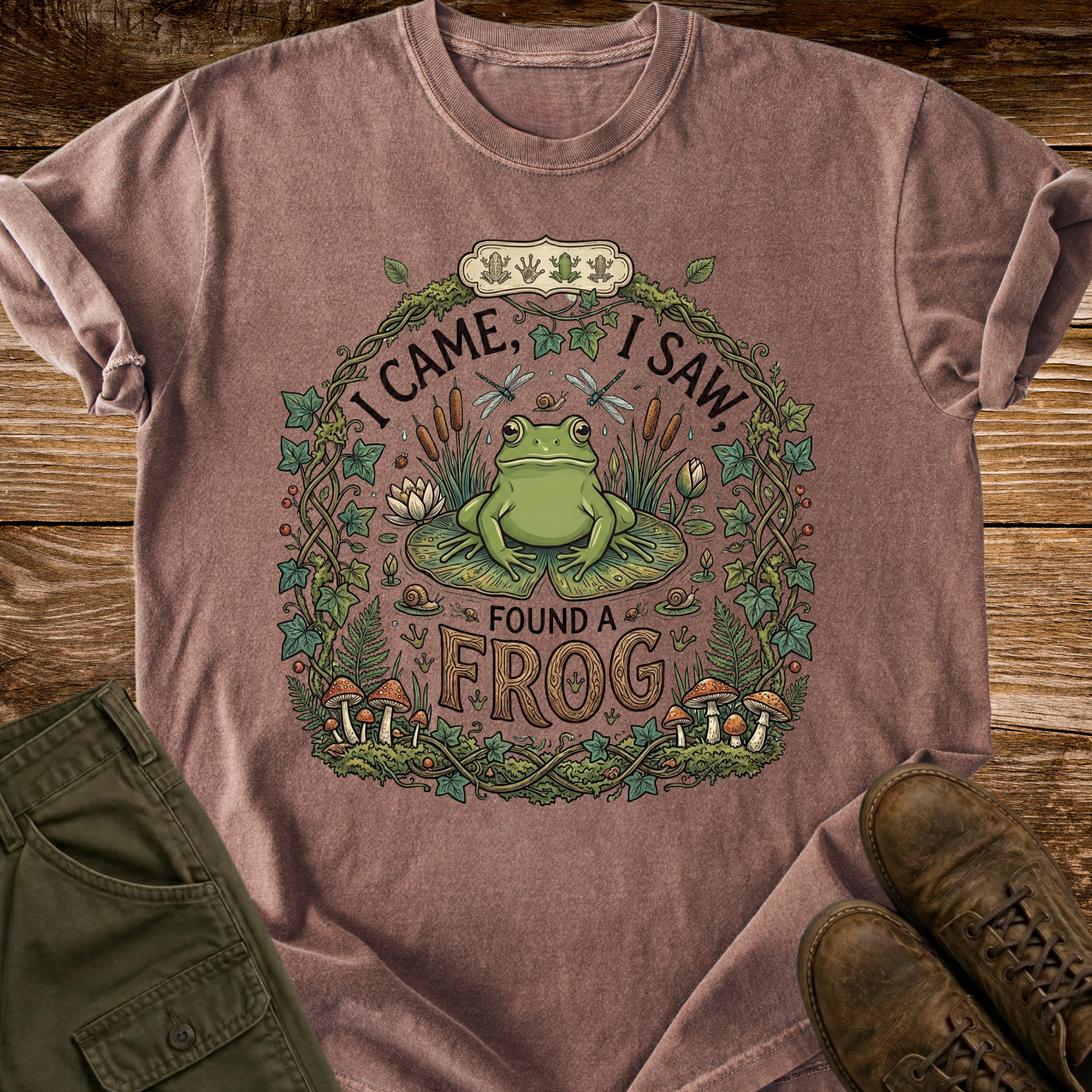 Found a Frog T-Shirt