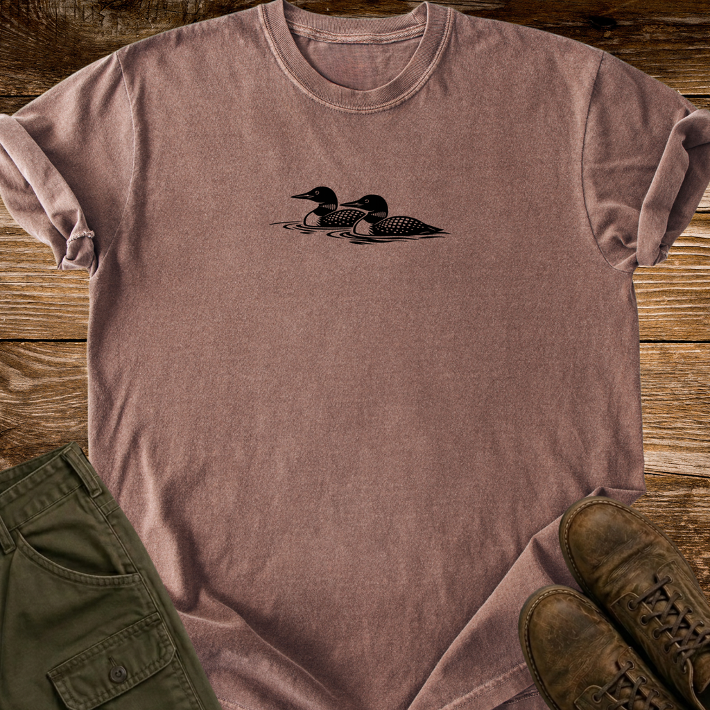 Simple Loon Duo T-shirt