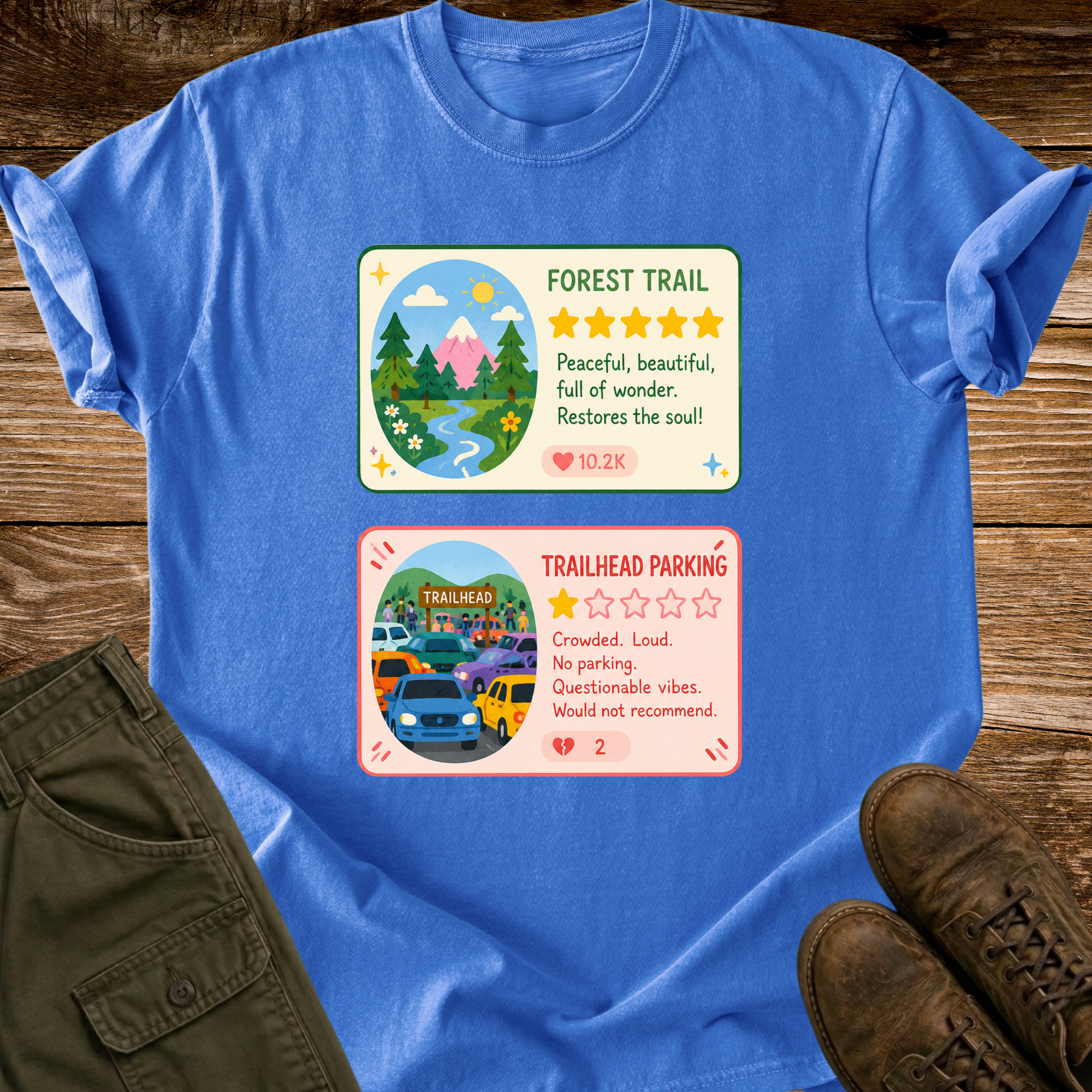 Trail Reviews T-shirt