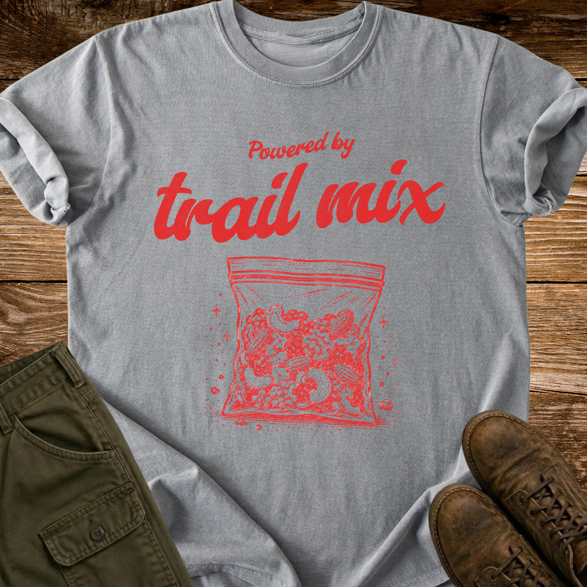 Powered by Trail Mix T-shirt