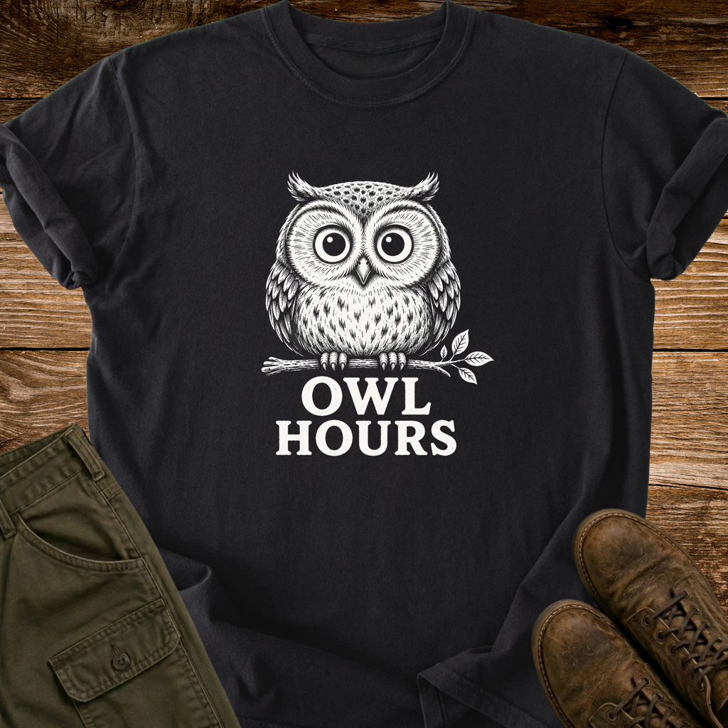 Owl Hours T-shirt