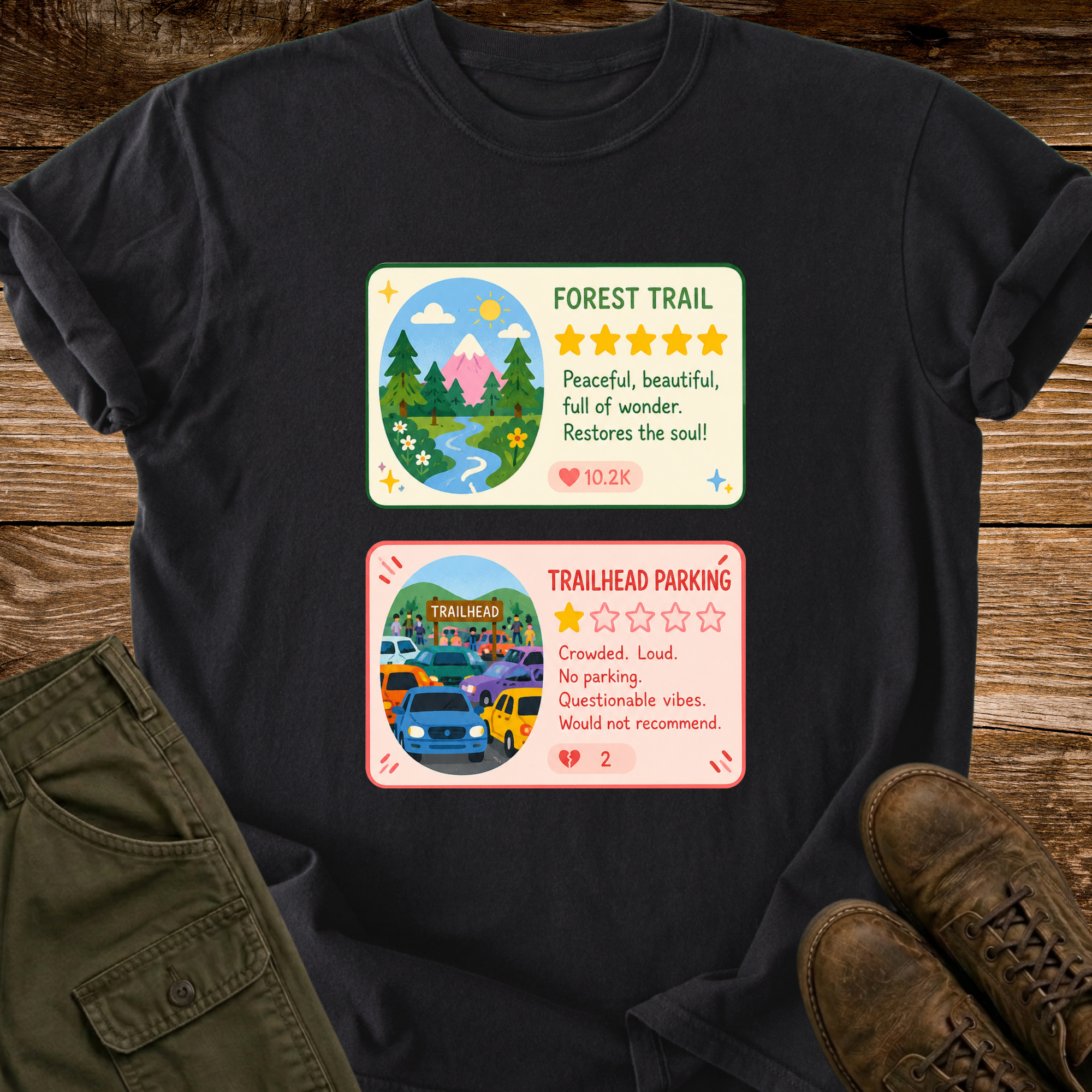 Trail Reviews T-shirt