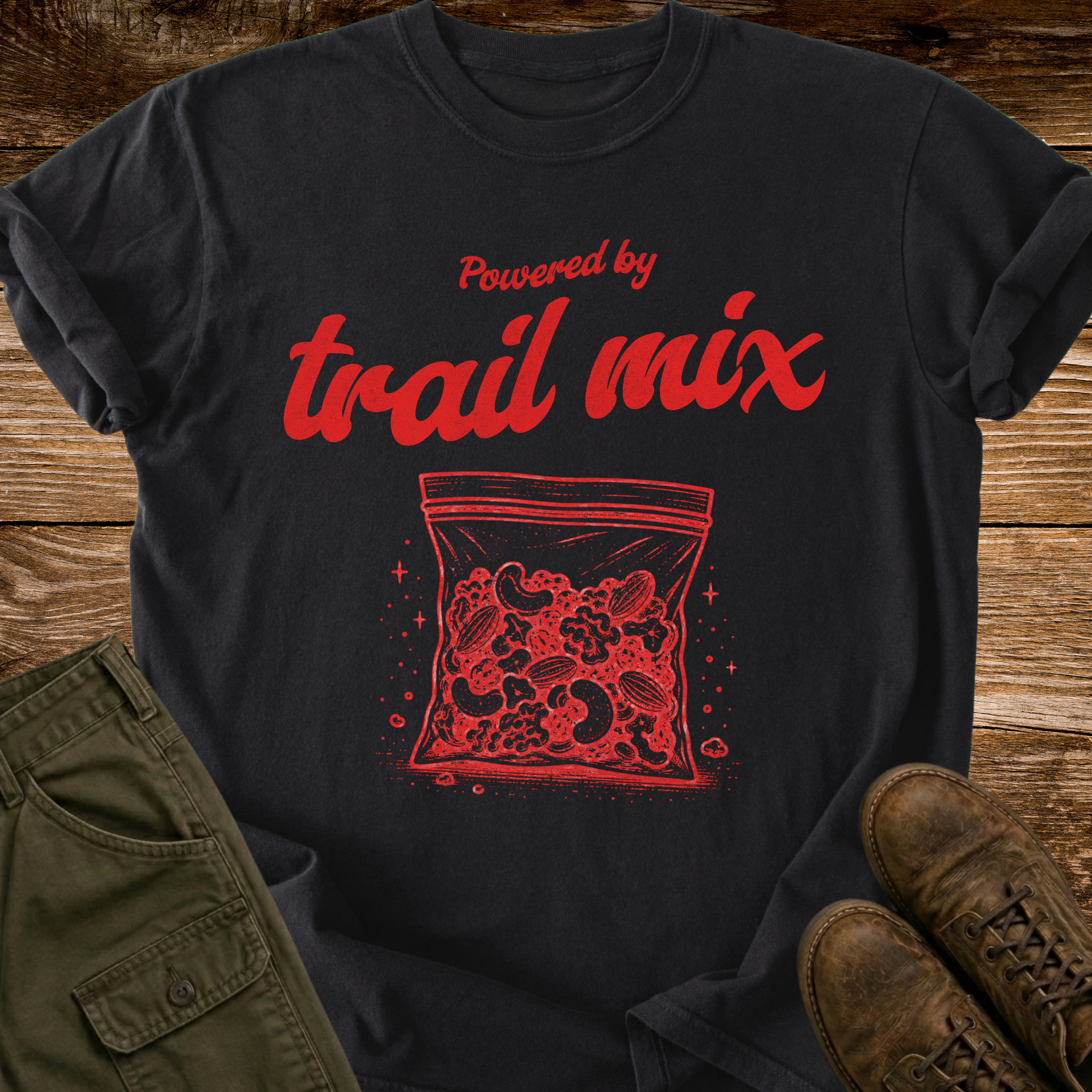 Powered by Trail Mix T-shirt