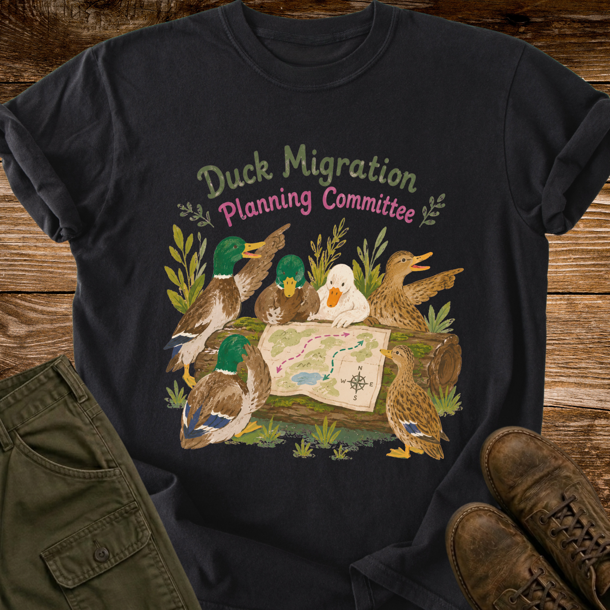 Duck Migration T-shirt