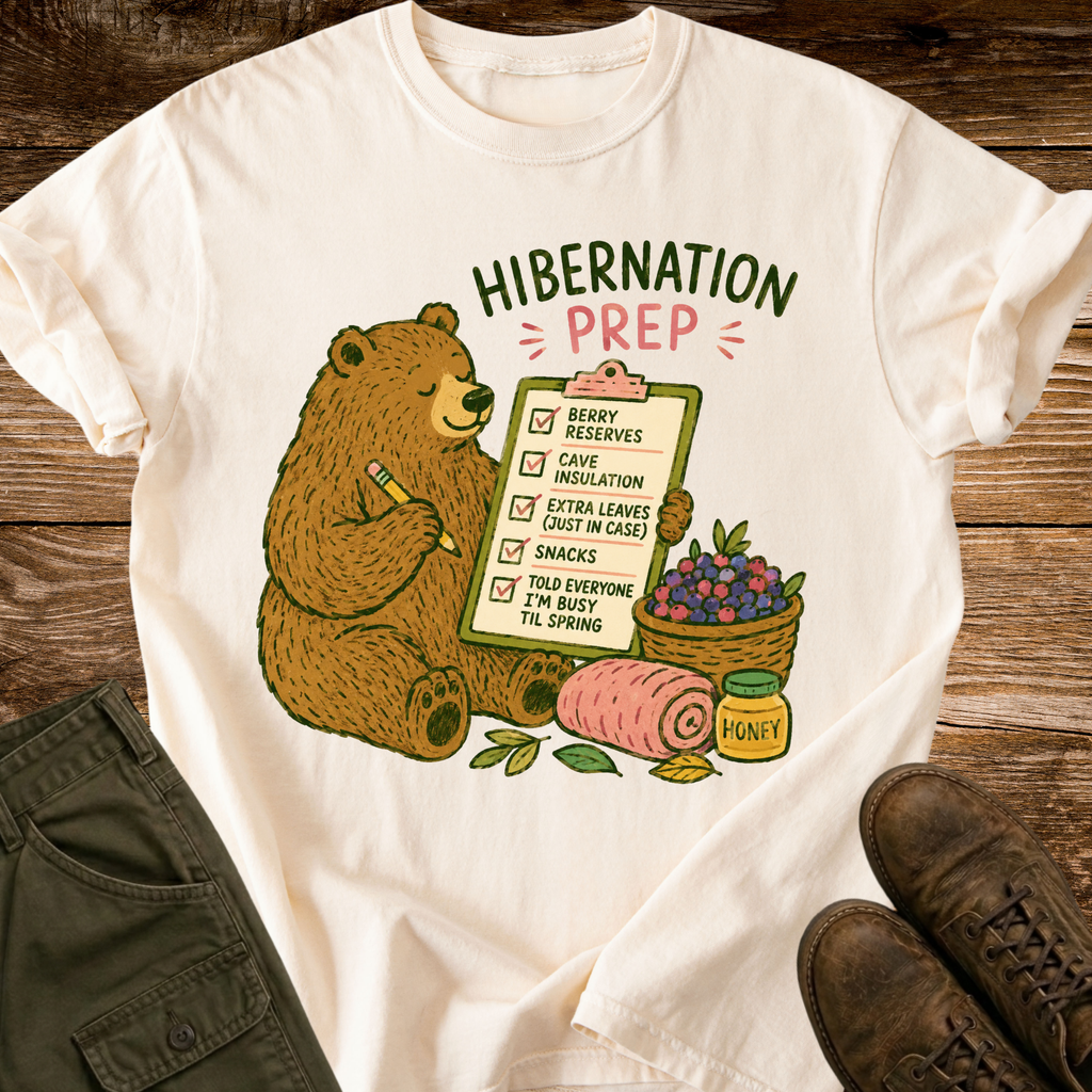 Hibernation Prep T-shirt