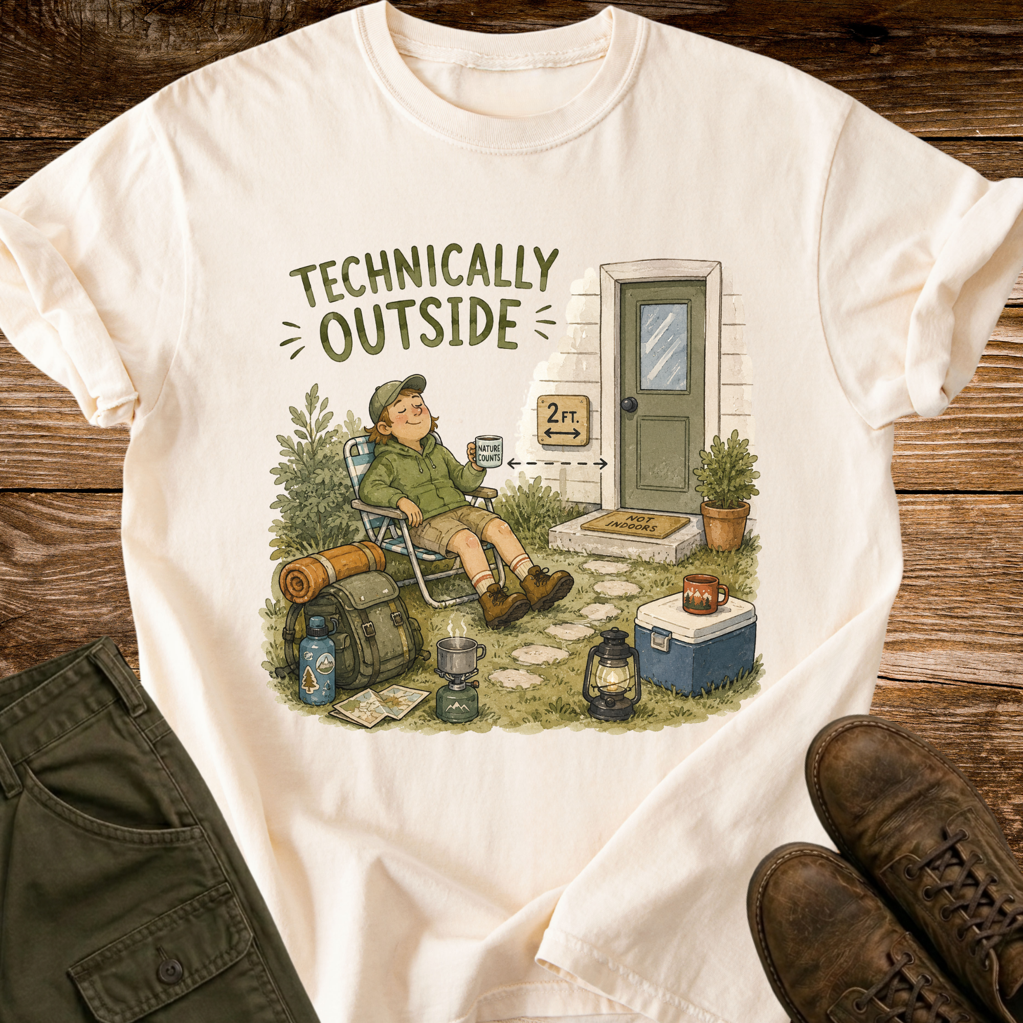 Technically Outside T-shirt