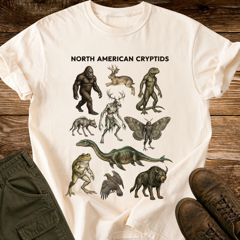 North American Cryptids T-Shirt