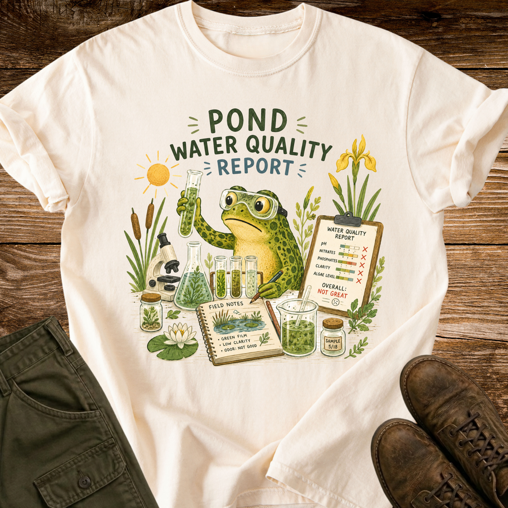 Pond Quality Report T-Shirt