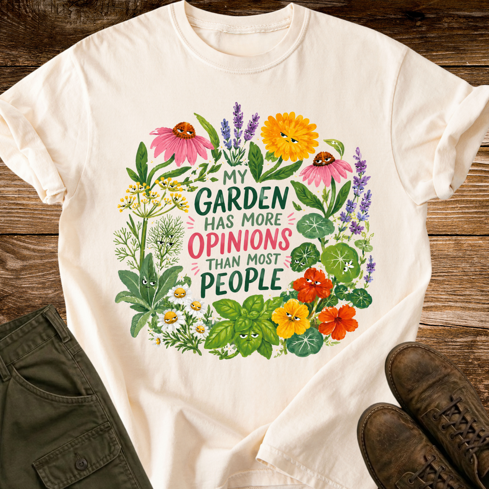 Opinionated Garden T-shirt
