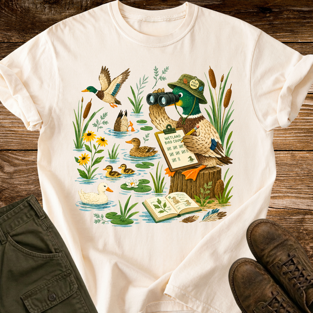 Wetland Bird Count T-shirt