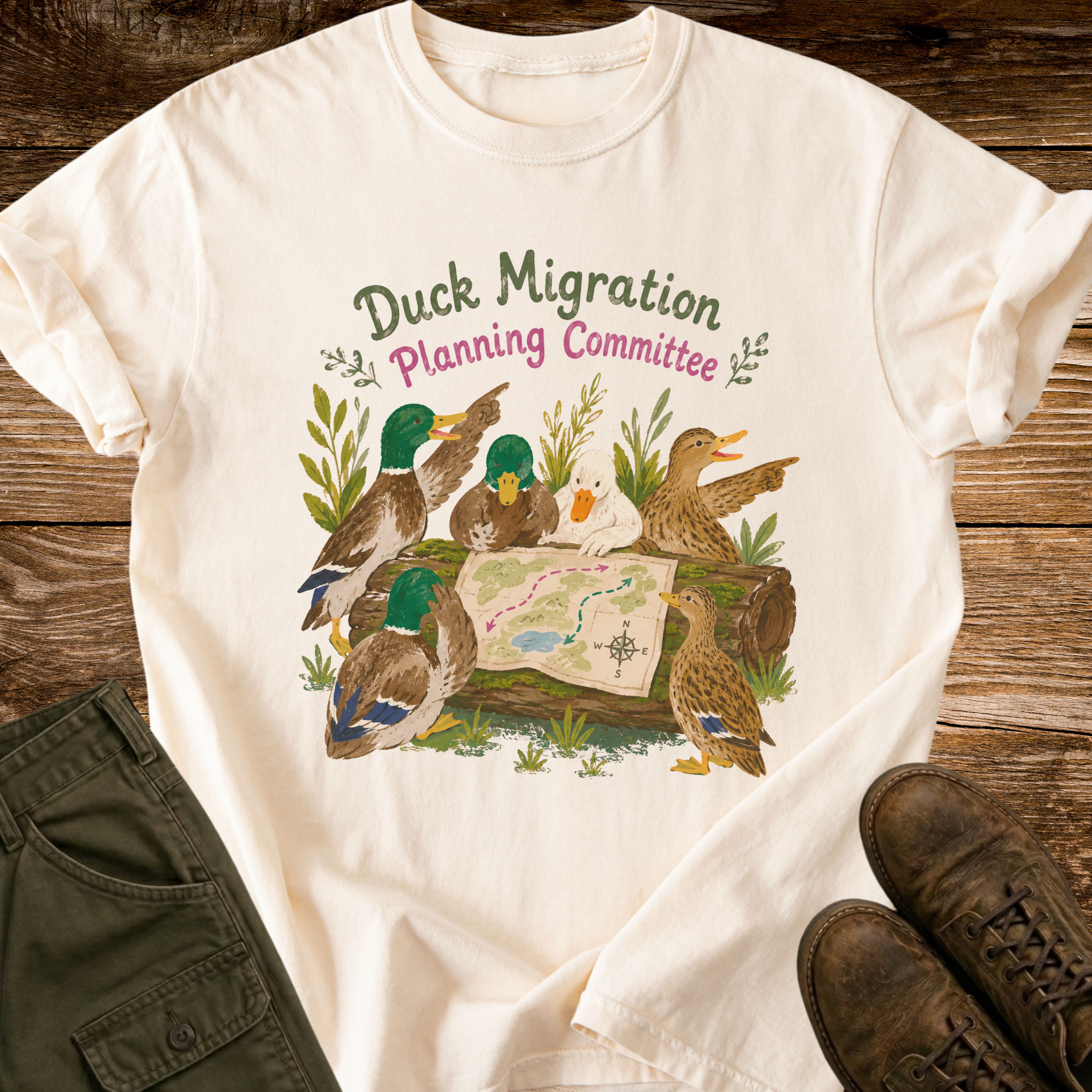 Duck Migration T-shirt