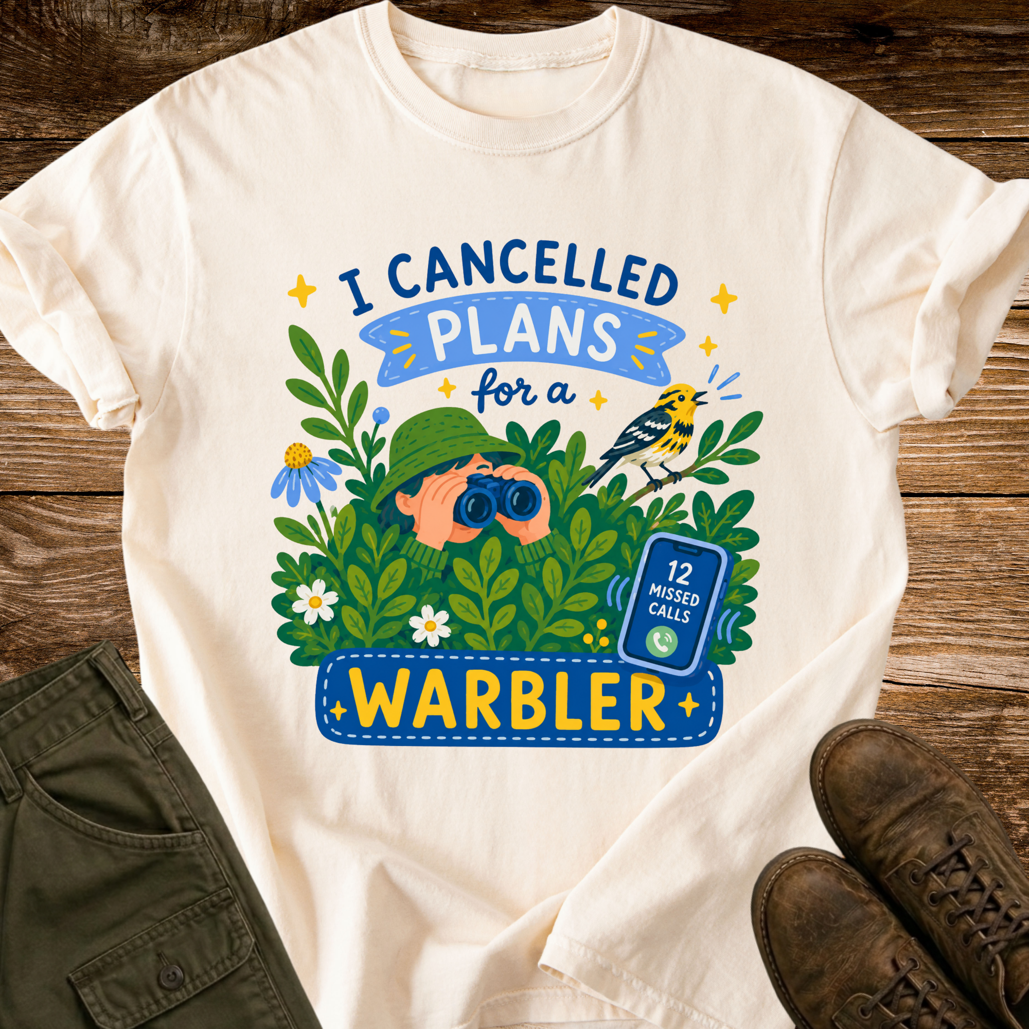 Warbler Plans T-shirt